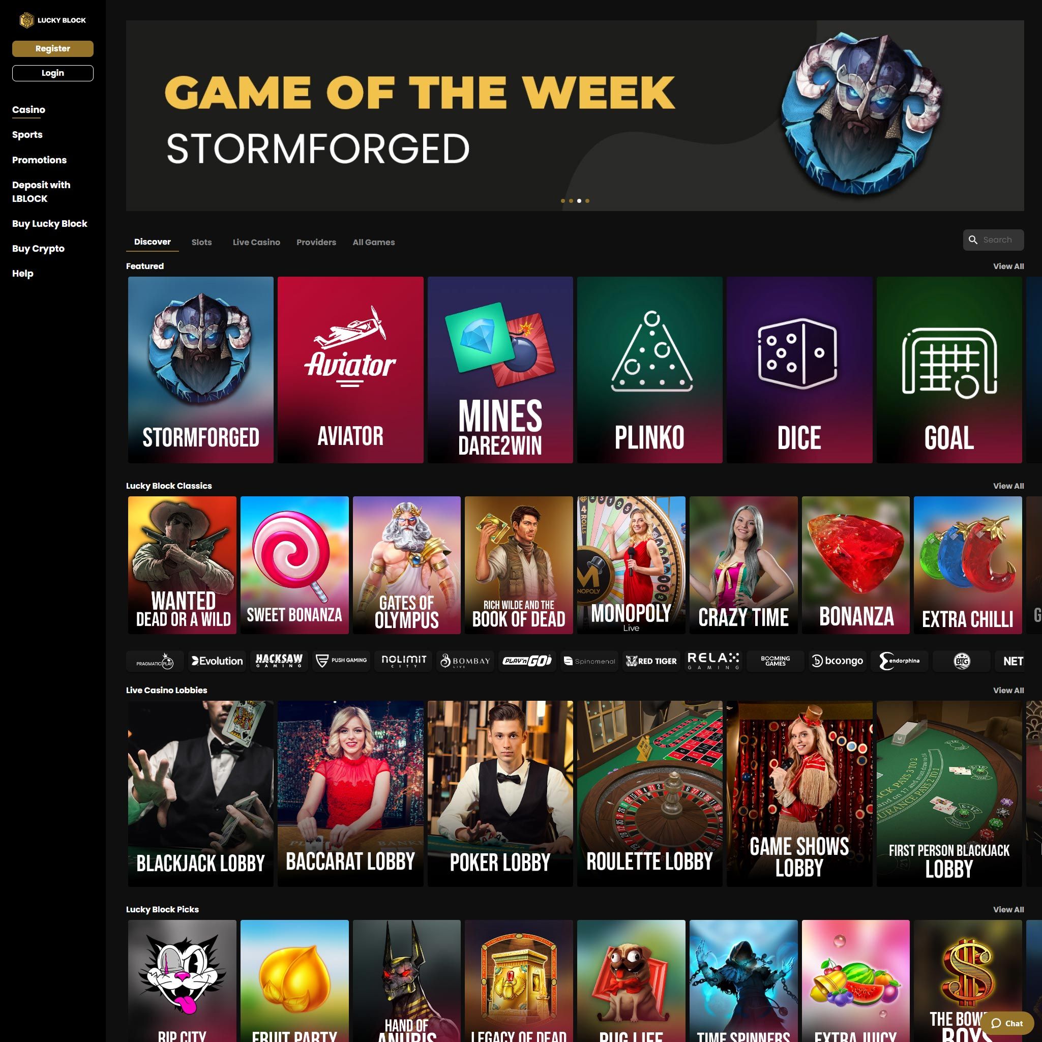 LuckyBlock Casino review by Best Netent Casino