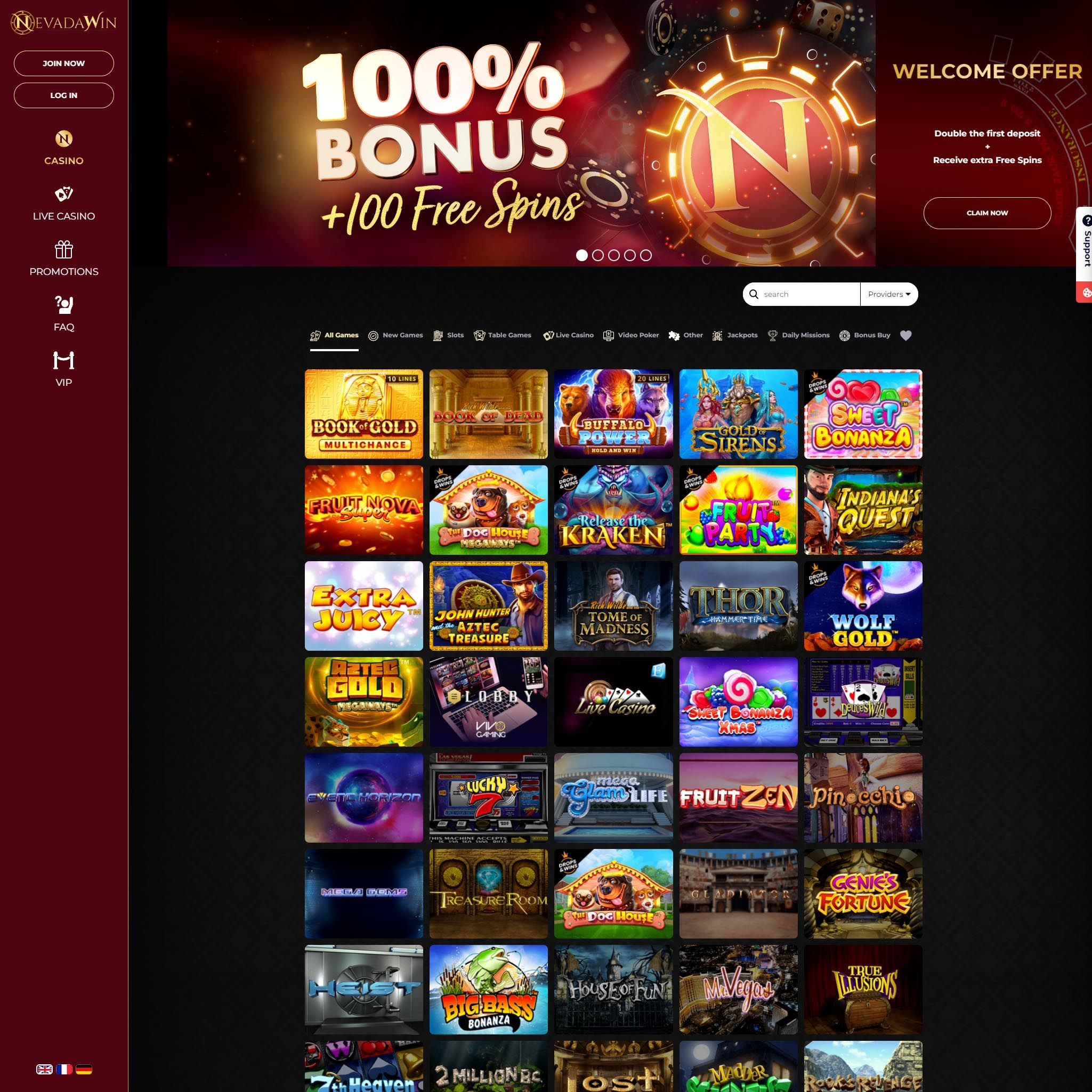 Nevada Win review by Best Netent Casino