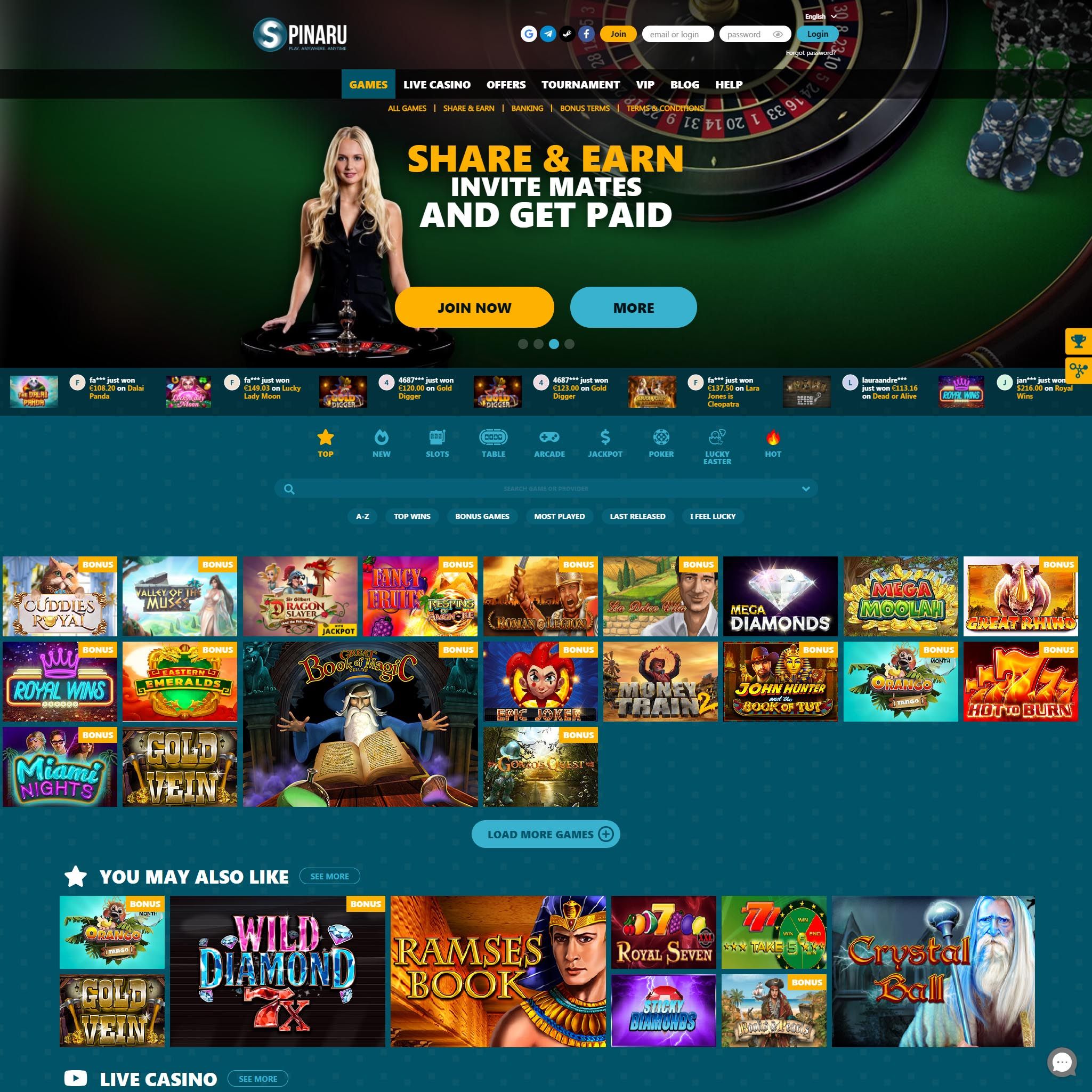 Spinaru review by Best Netent Casino