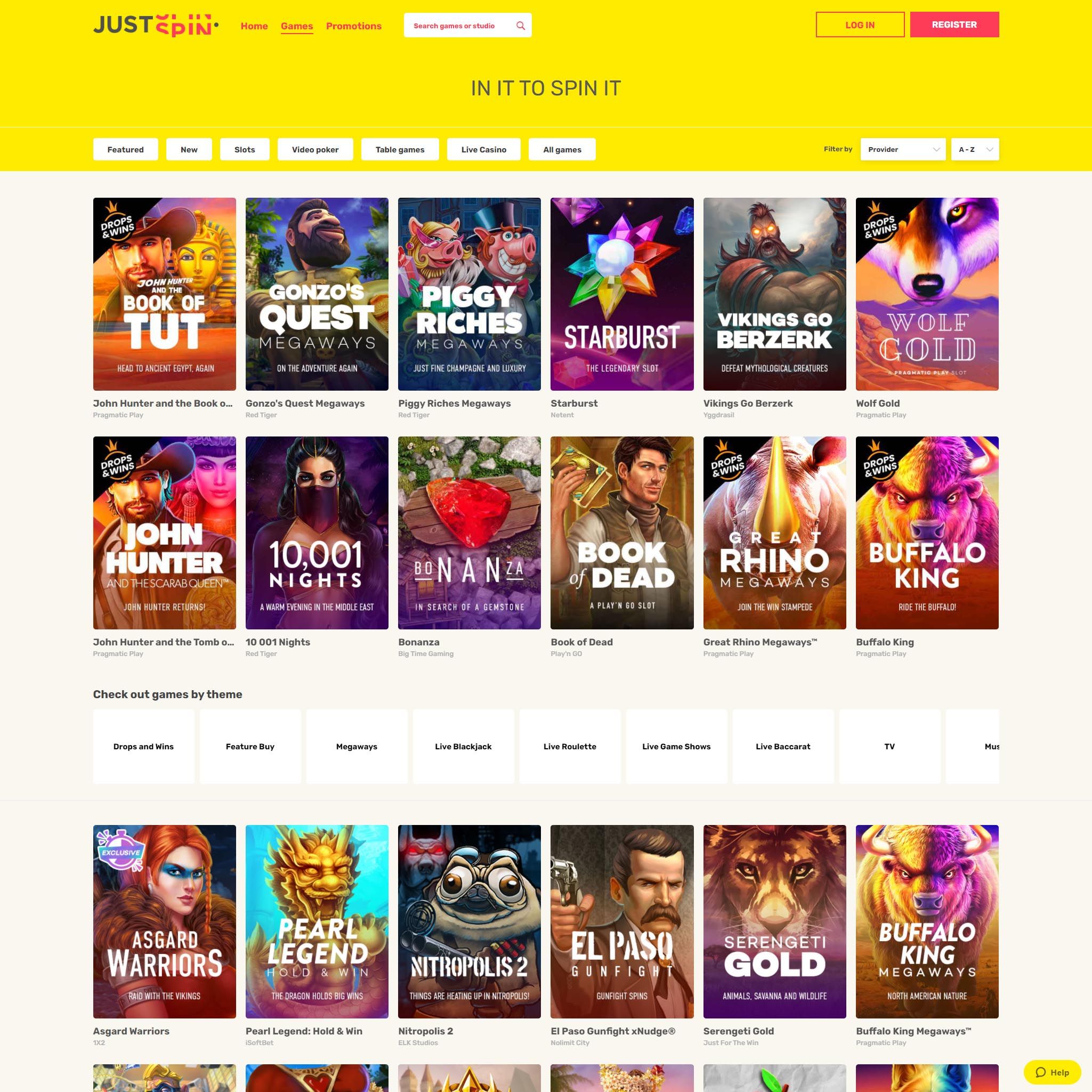 Justspin review by Best Netent Casino