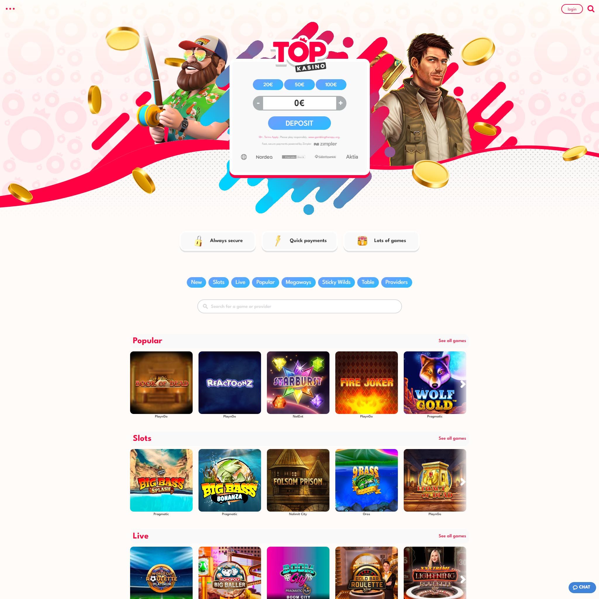 Topkasino review by Best Netent Casino