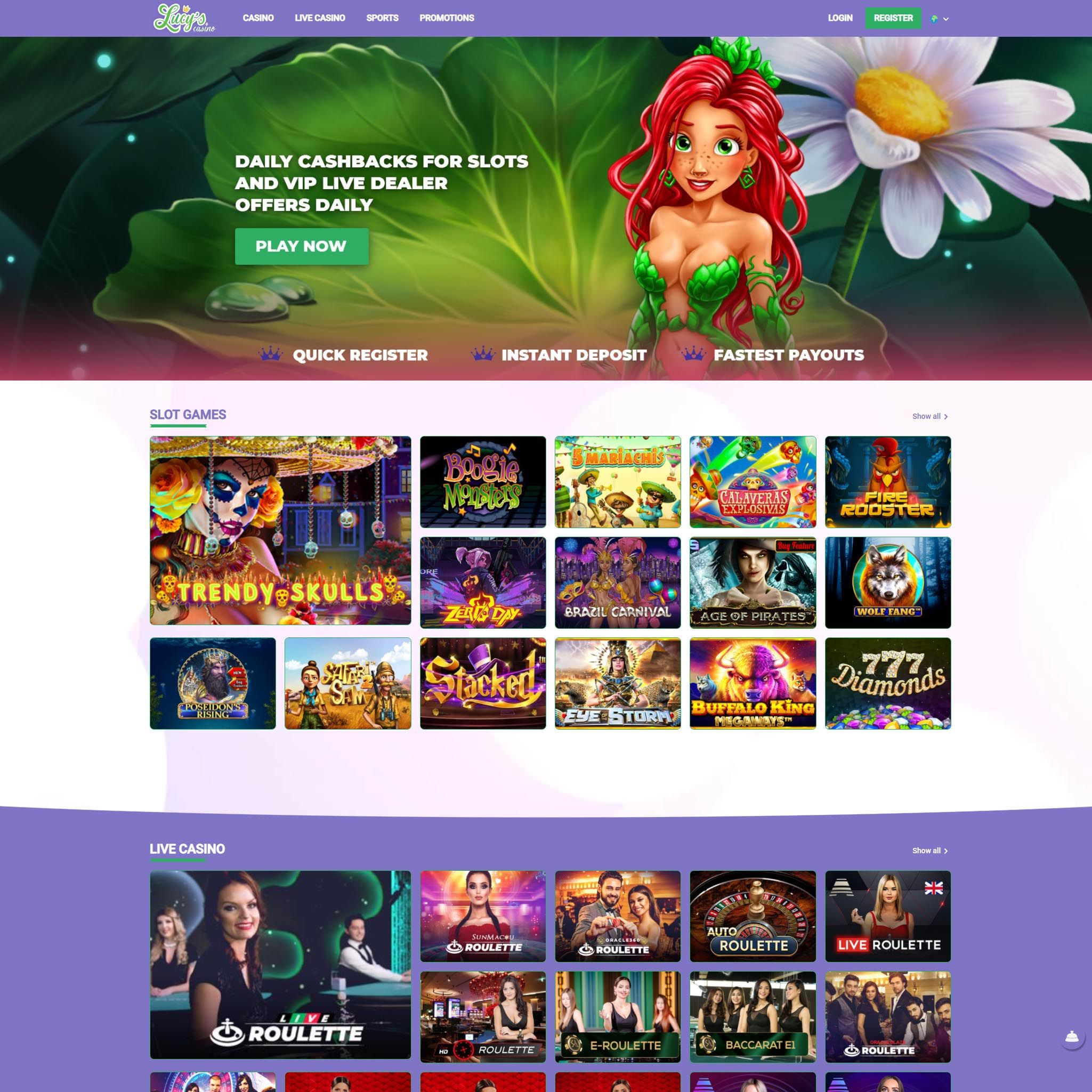 Lucys Casino review by Best Netent Casino