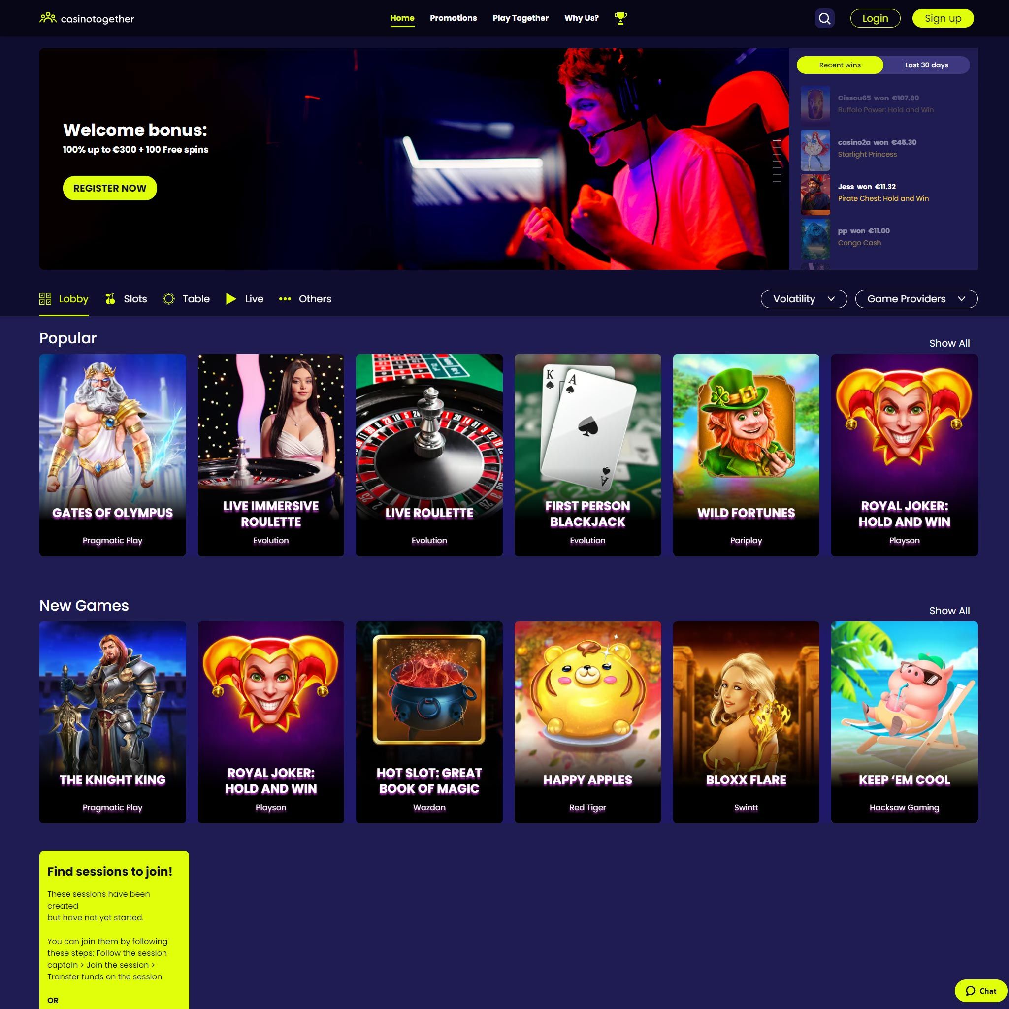 Casino Together review by Best Netent Casino