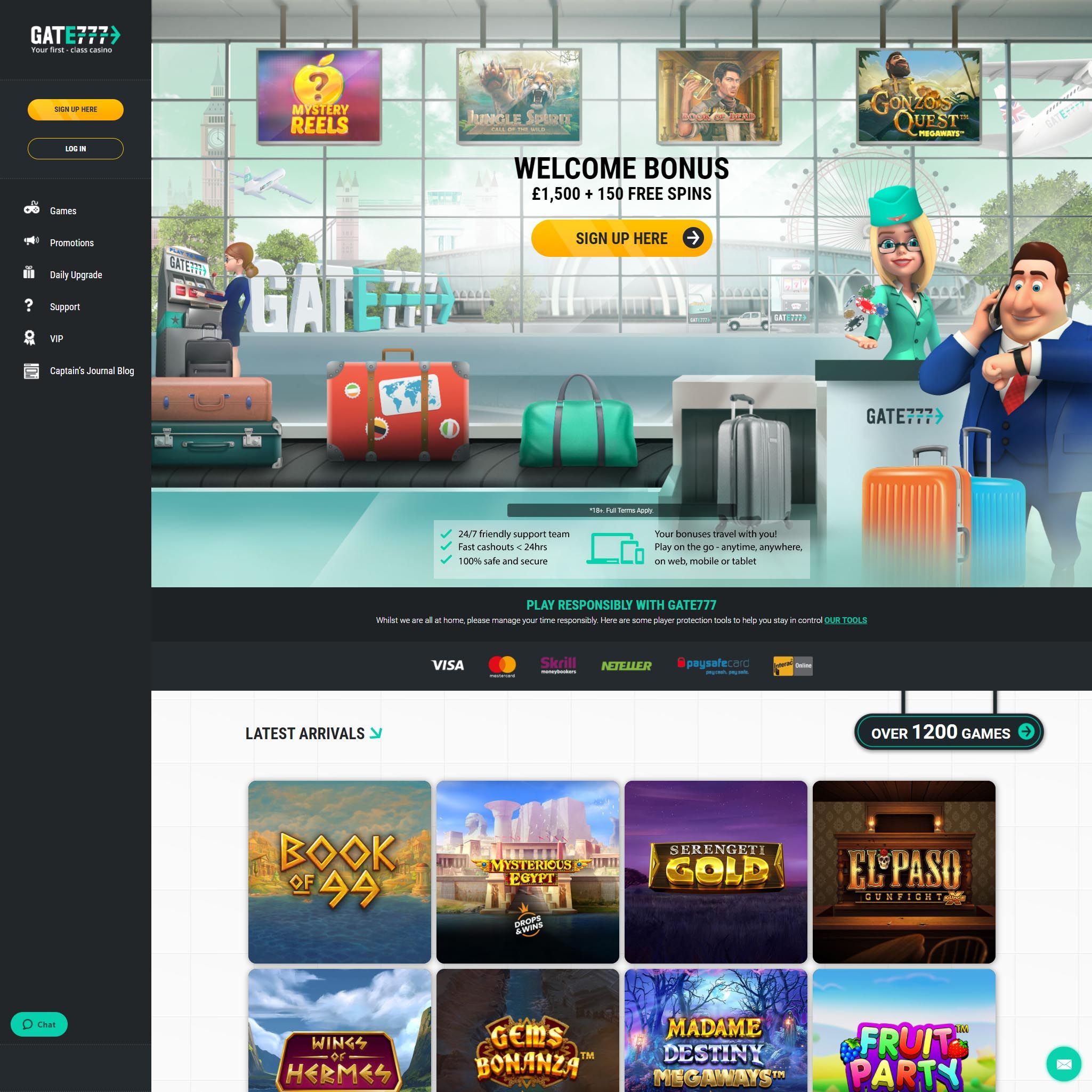 Gate 777 review by Best Netent Casino
