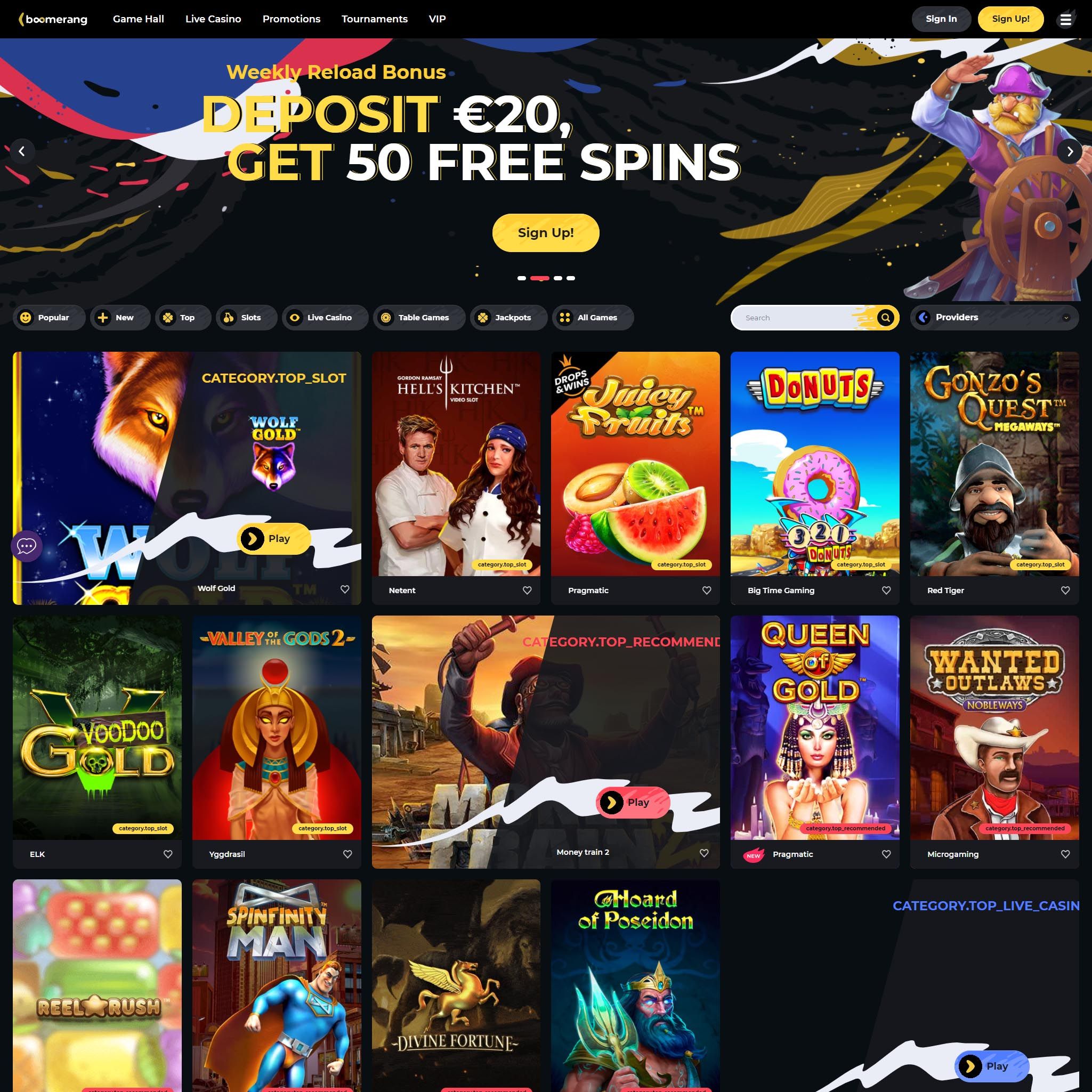 Boomerang Casino review by Best Netent Casino