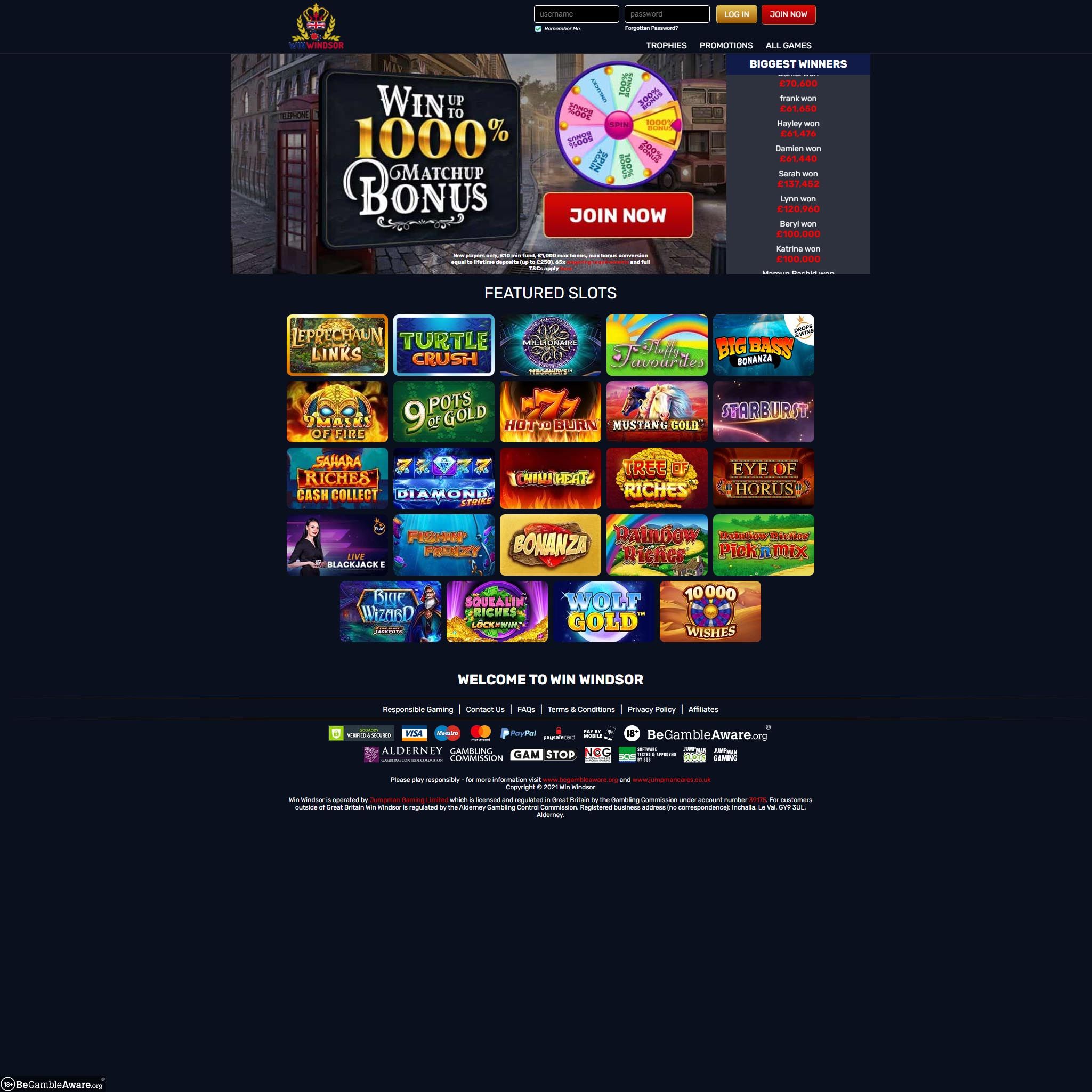 Win Windsor Casino review by Best Netent Casino