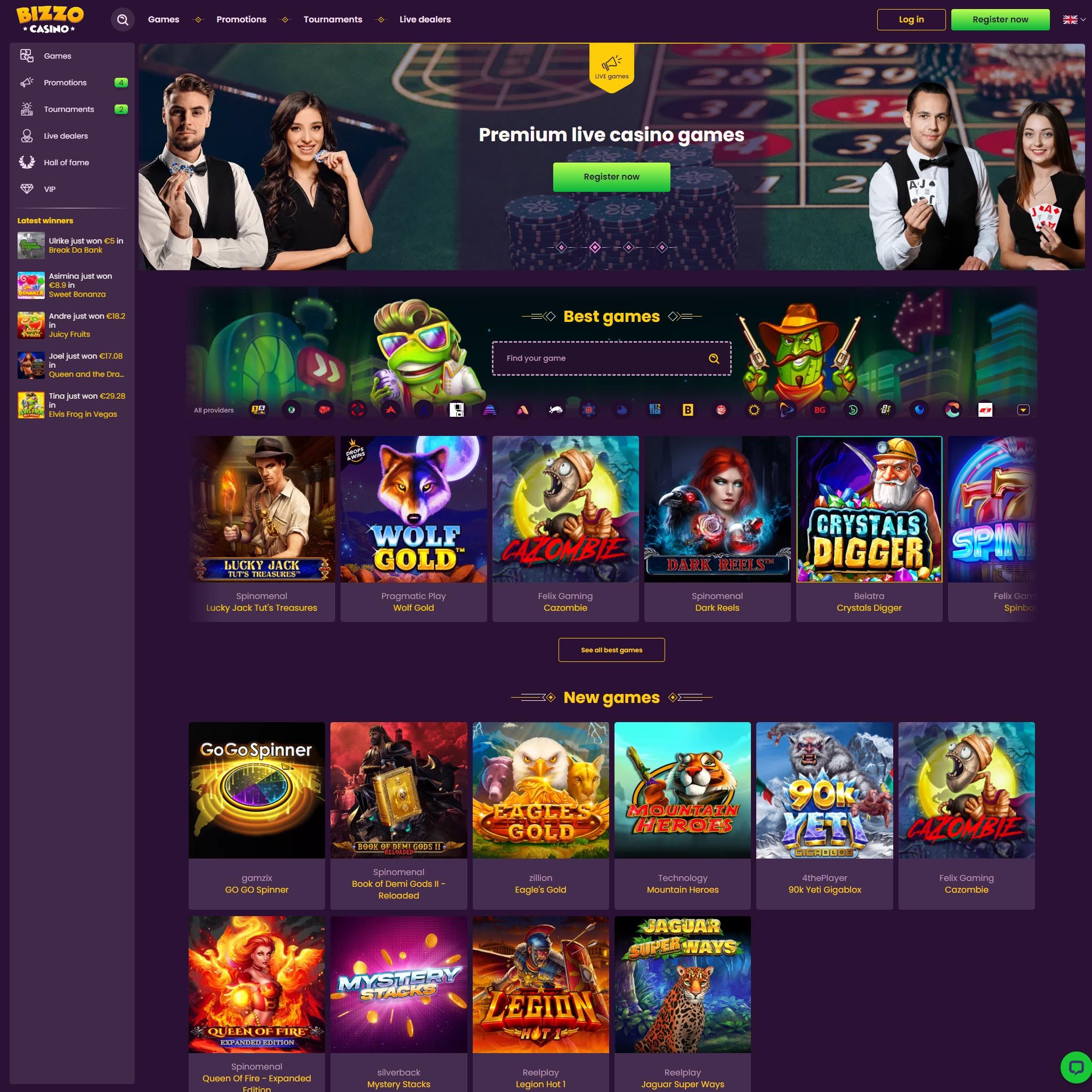 Bizzo Casino review by Best Netent Casino