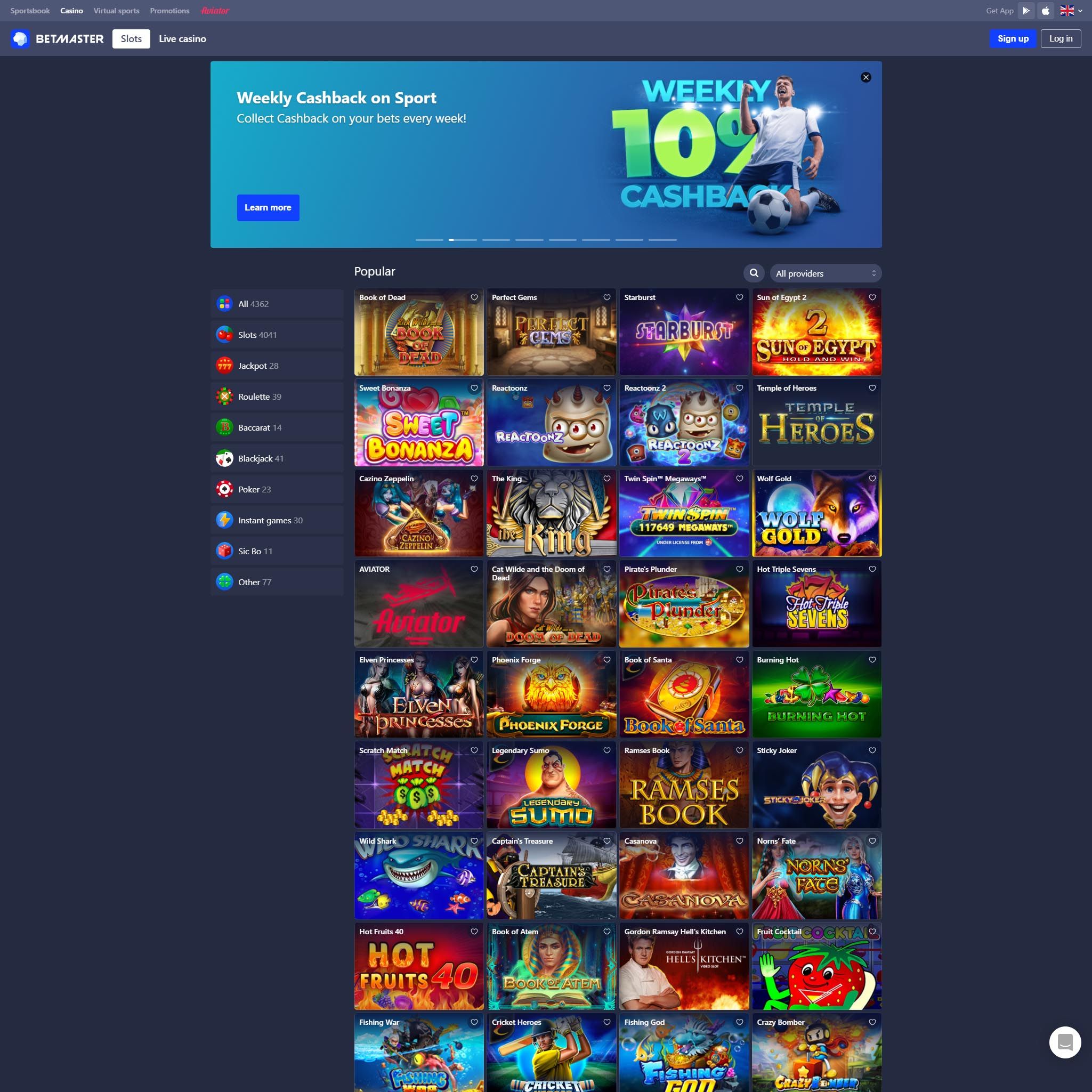 Betmaster Casino review by Best Netent Casino