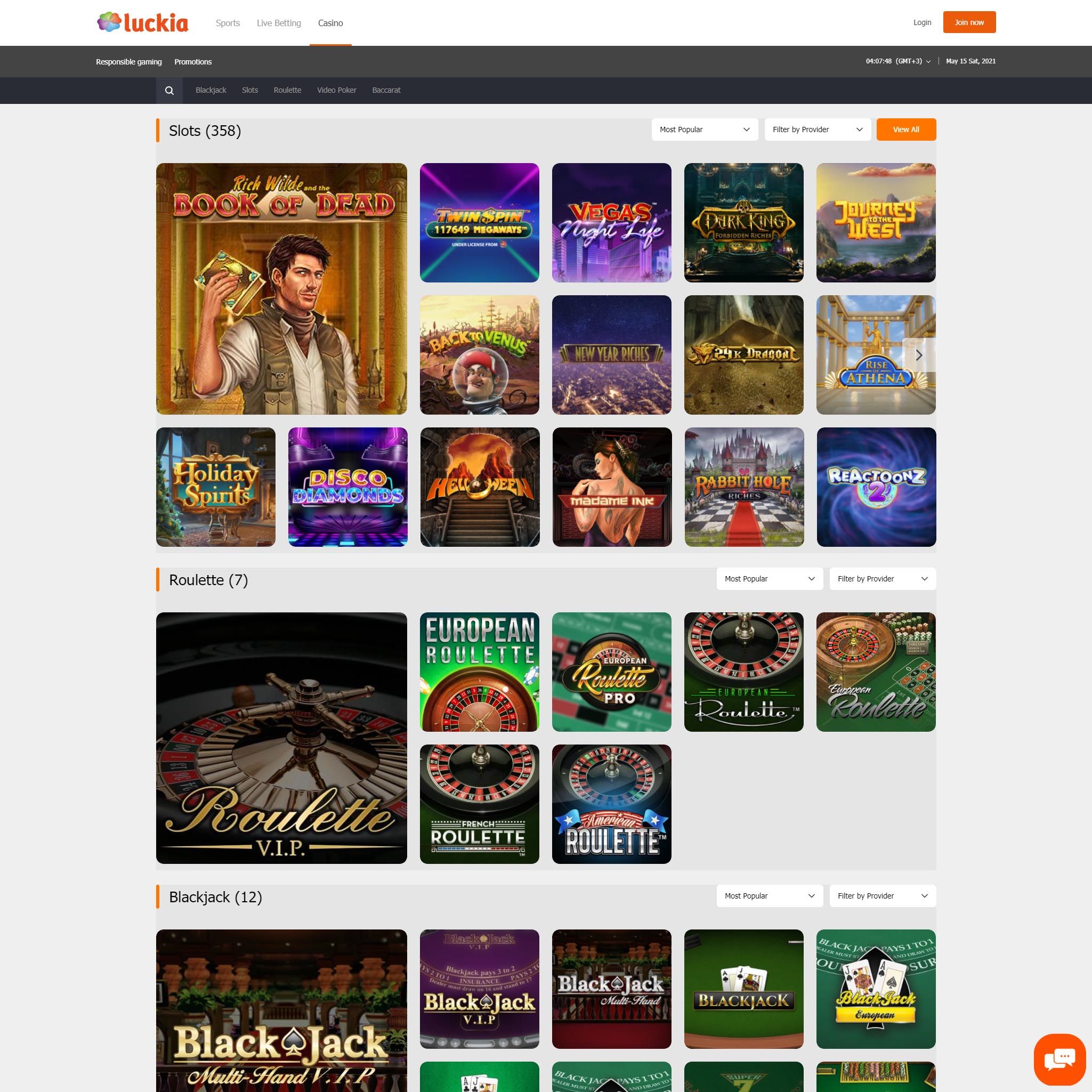 Luckia Casino review by Best Netent Casino