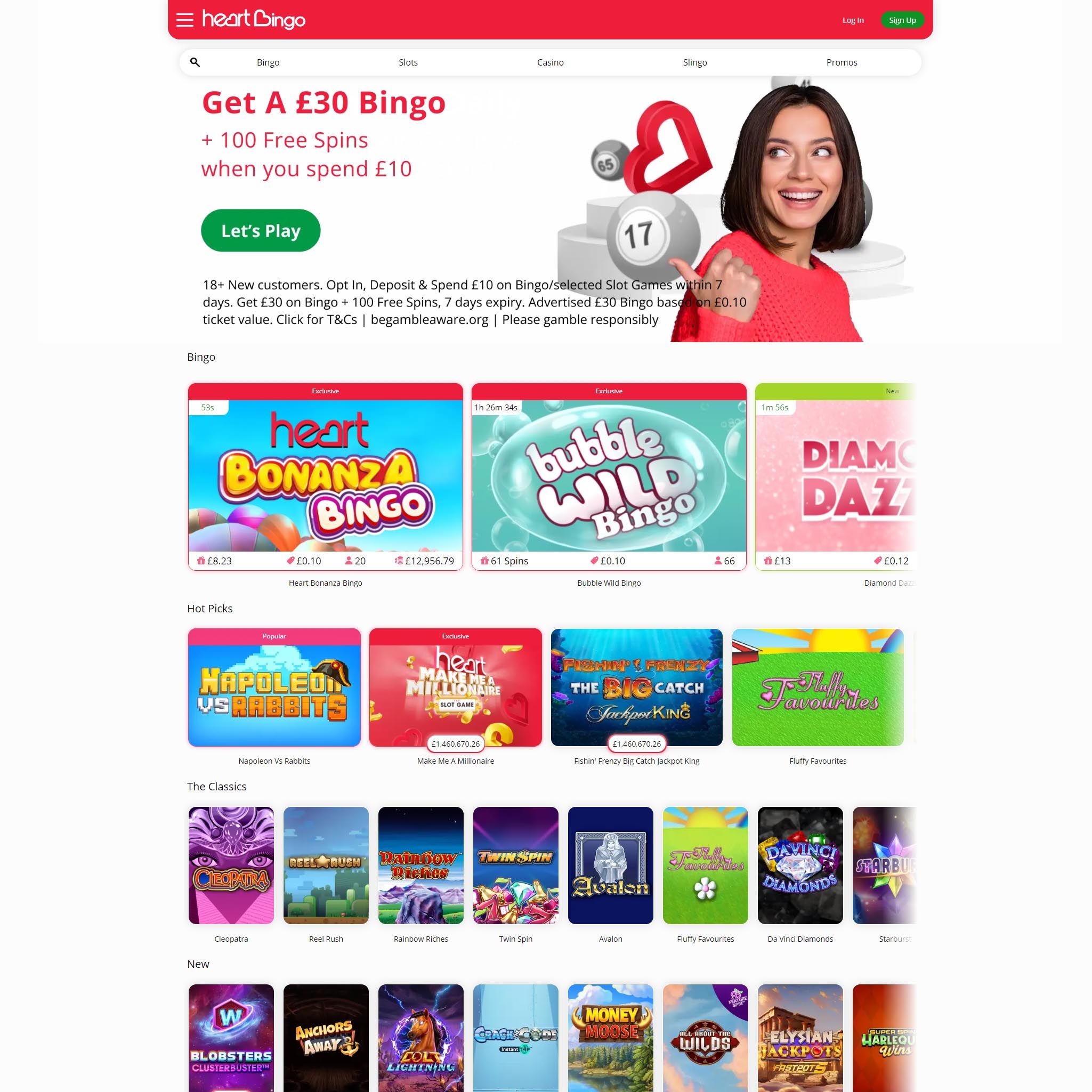 Heart Bingo review by Best Netent Casino