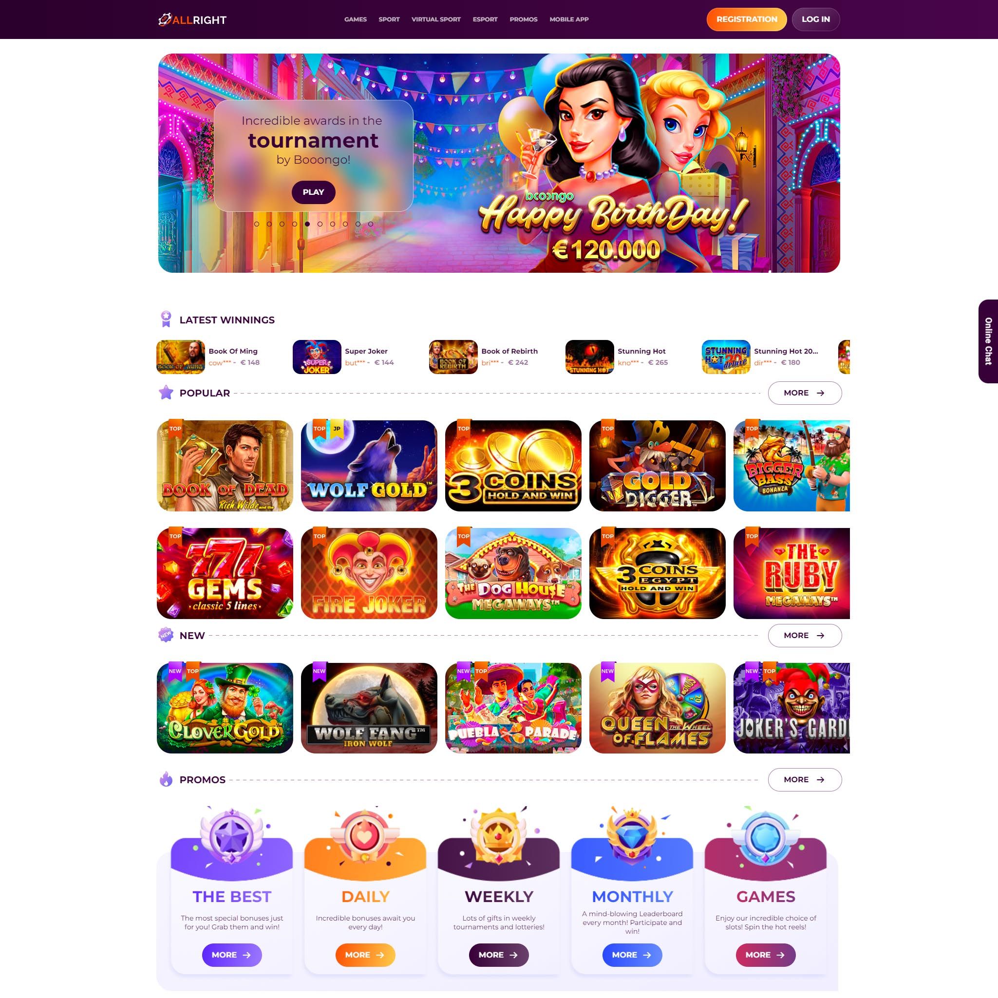 AllRight Casino review by Best Netent Casino