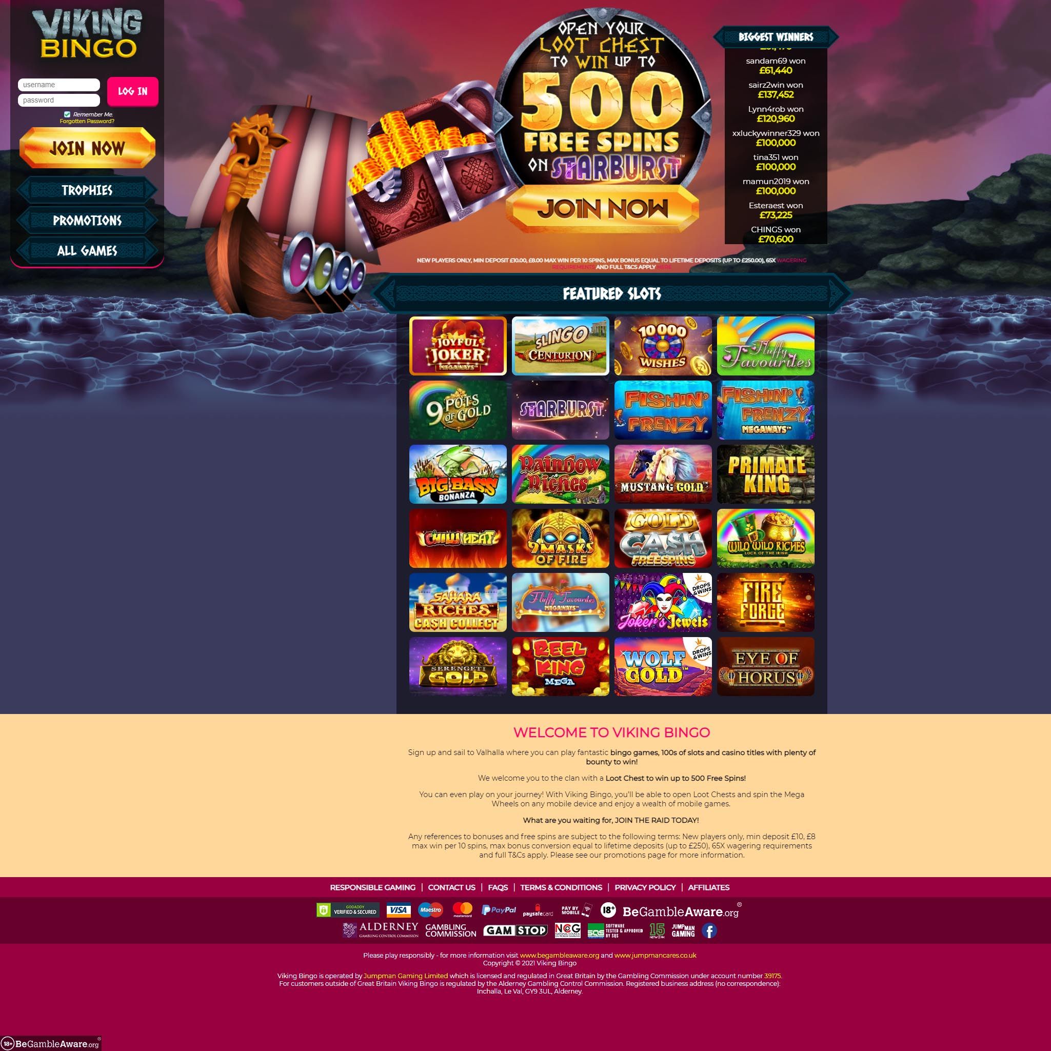 Viking Bingo review by Best Netent Casino