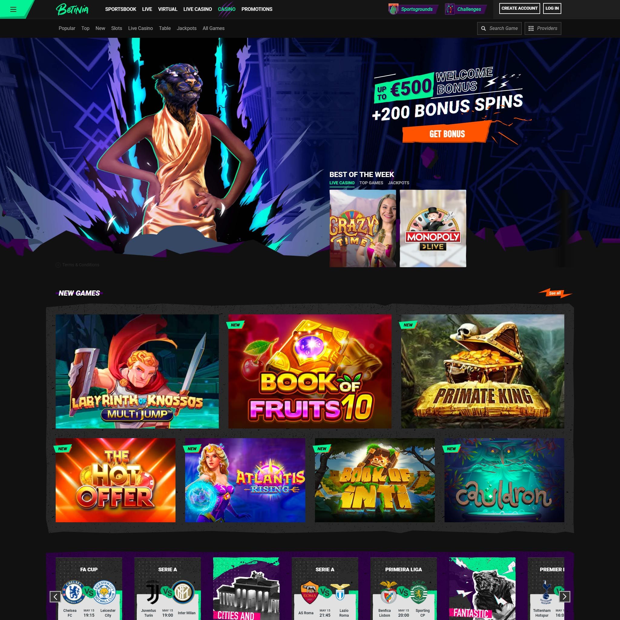 Betinia Casino review by Best Netent Casino