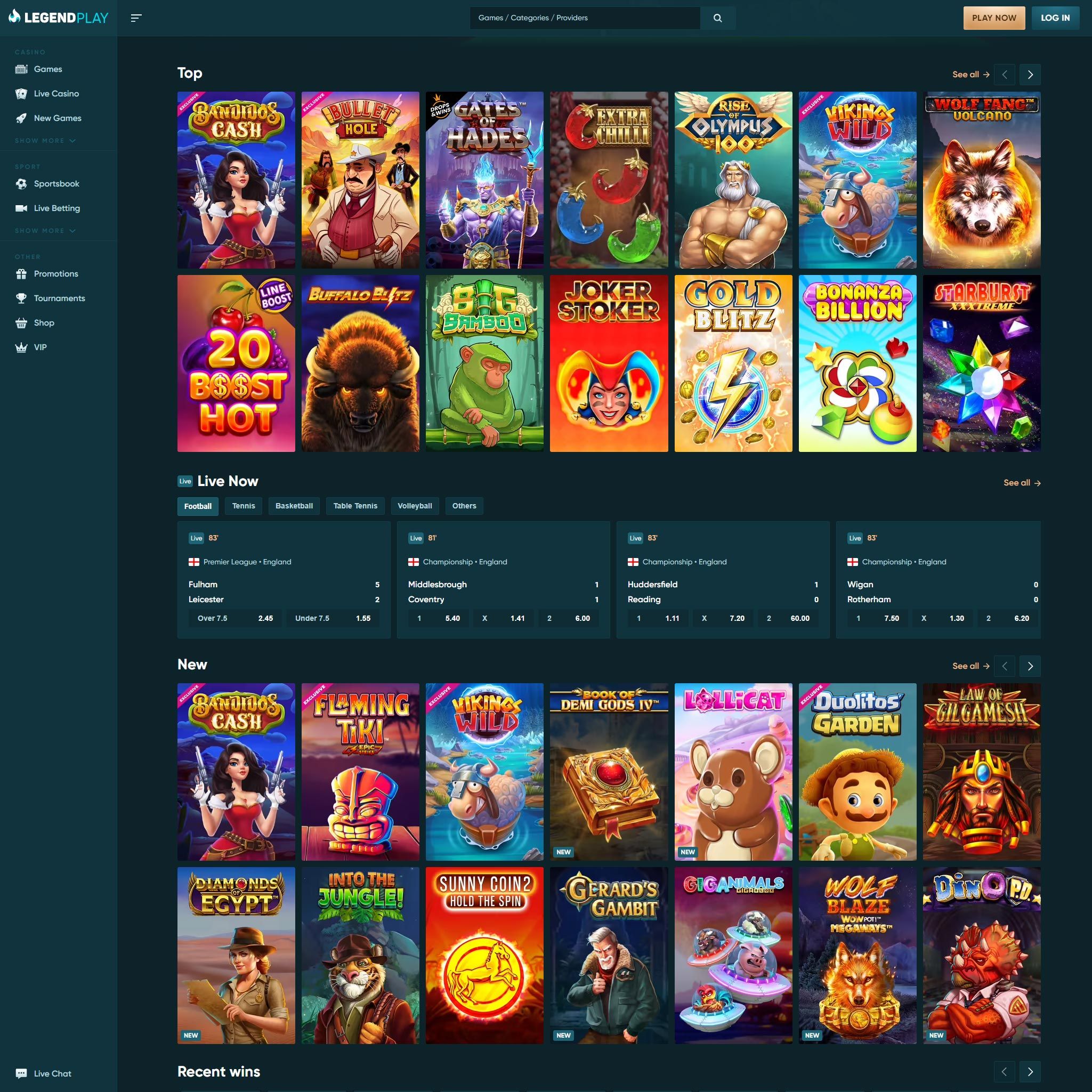 Legend Play Casino review by Best Netent Casino