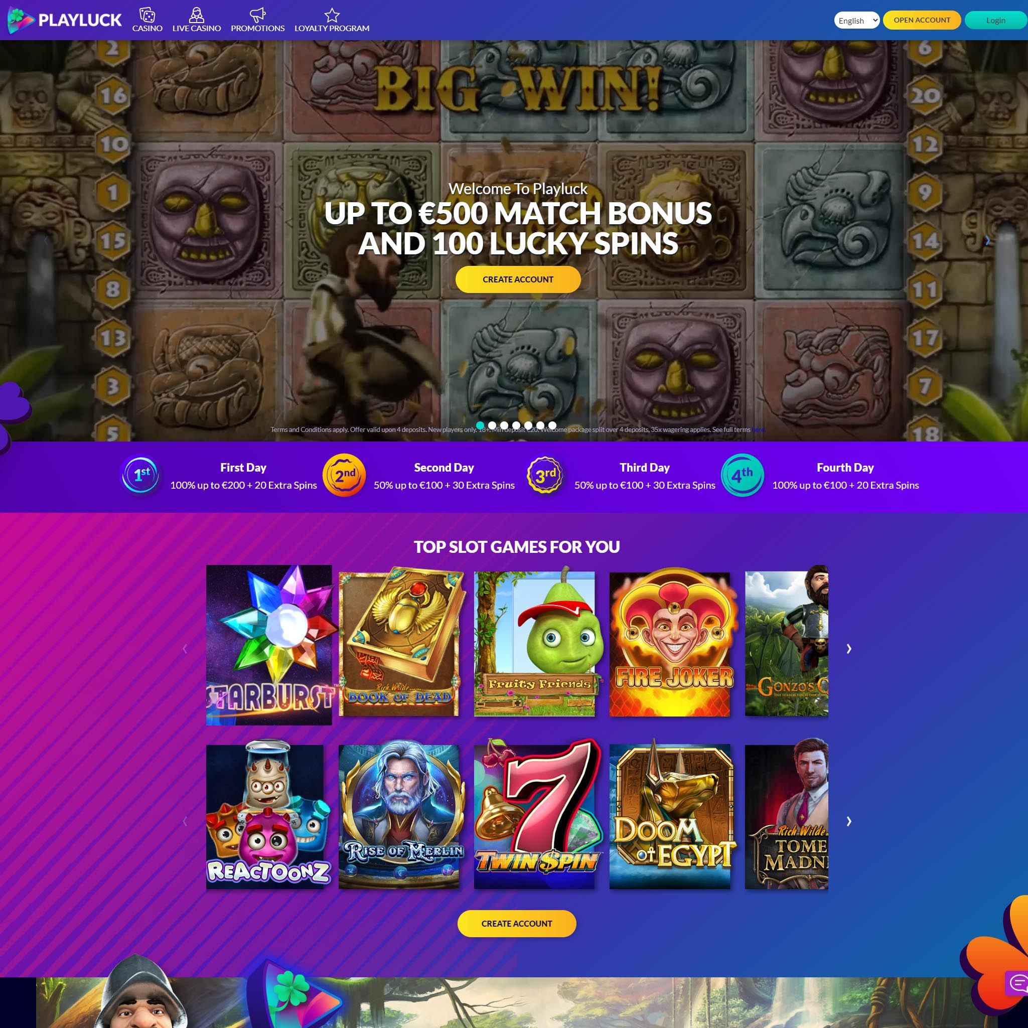 PlayLuck Casino review by Best Netent Casino