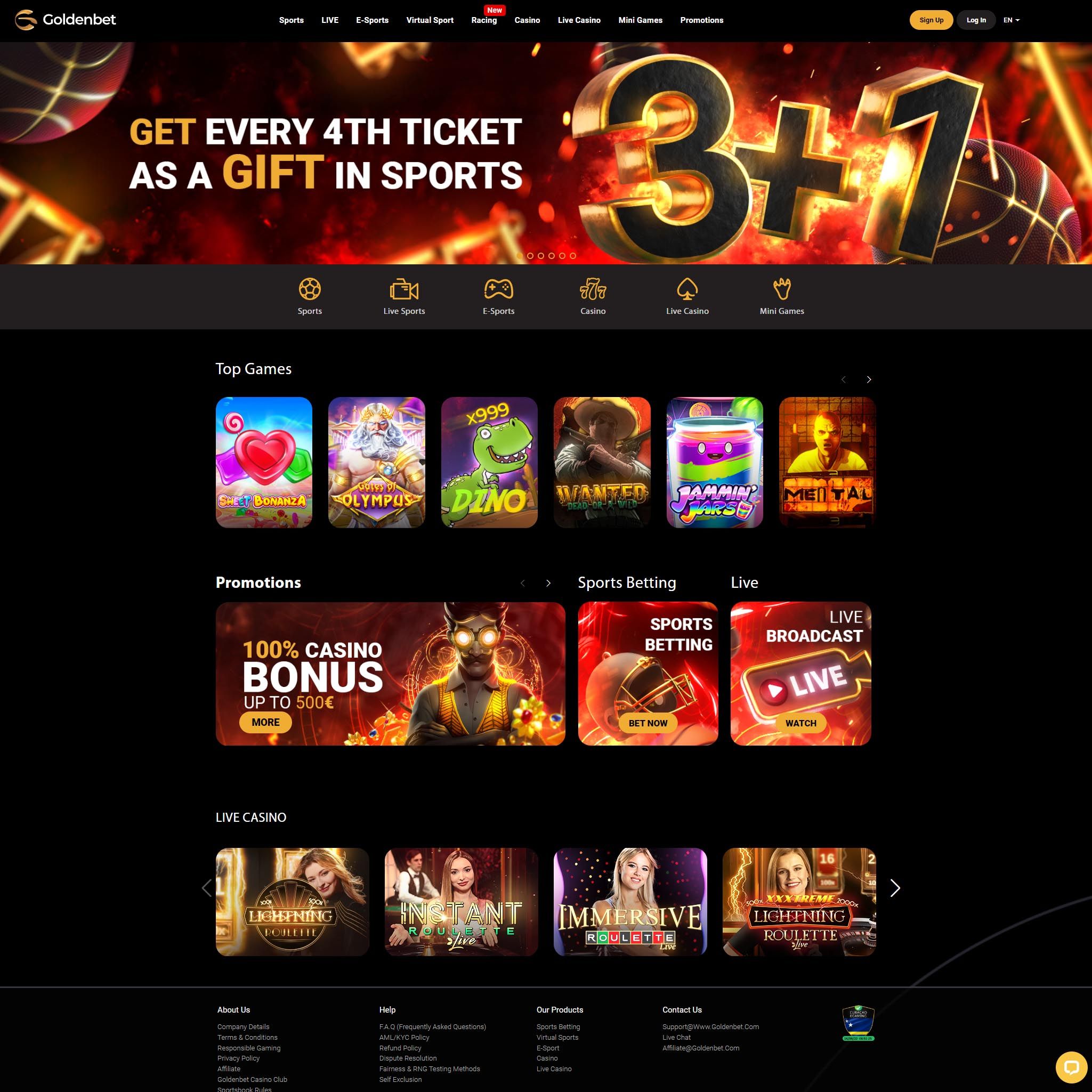 Goldenbet Casino review by Best Netent Casino