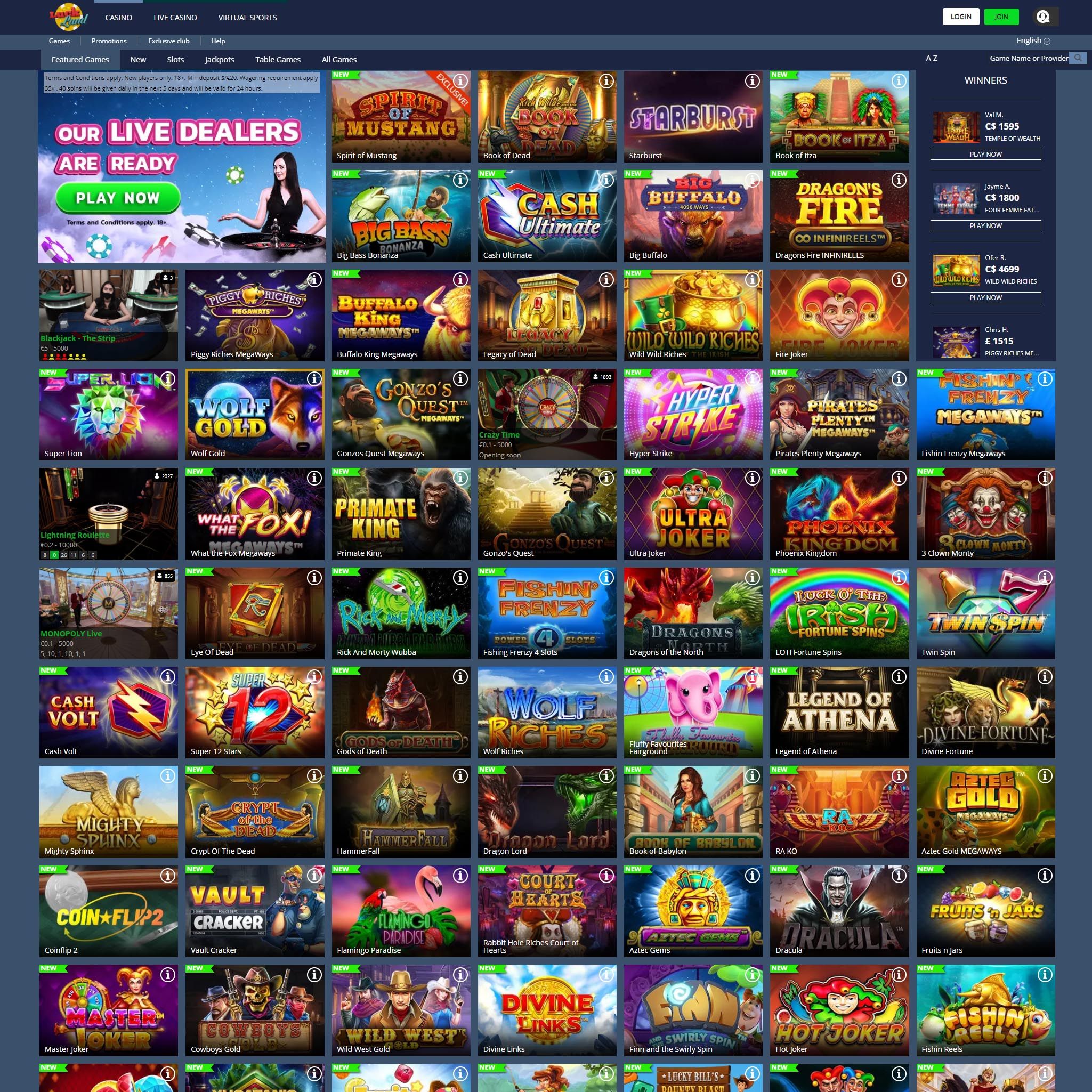 LuckLand review by Best Netent Casino