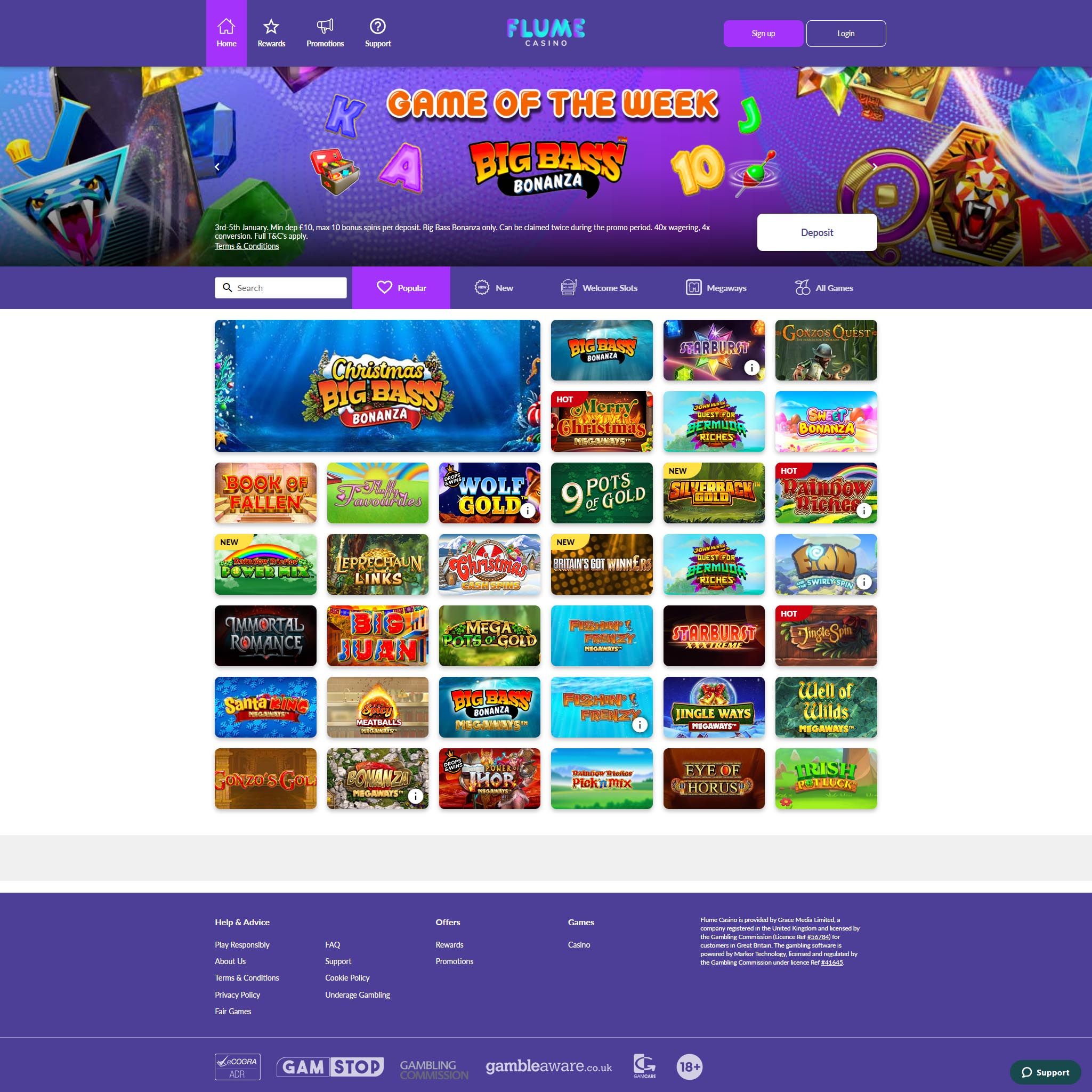 Flume Casino review by Best Netent Casino
