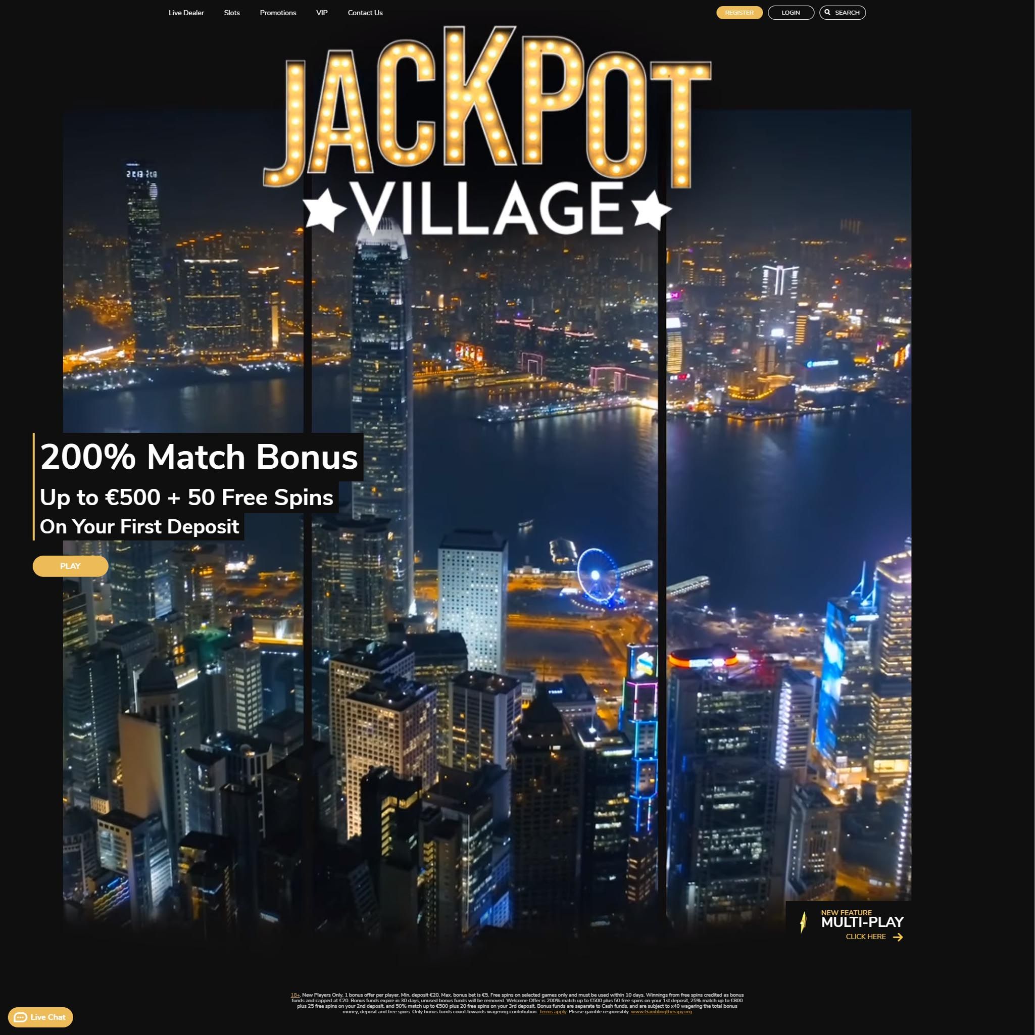 Jackpot Village review by Best Netent Casino