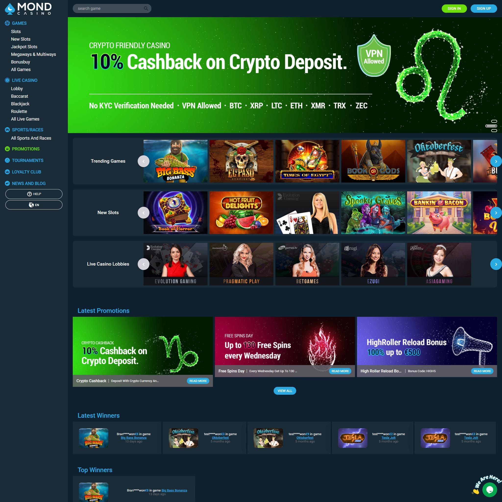 Mond Casino review by Best Netent Casino