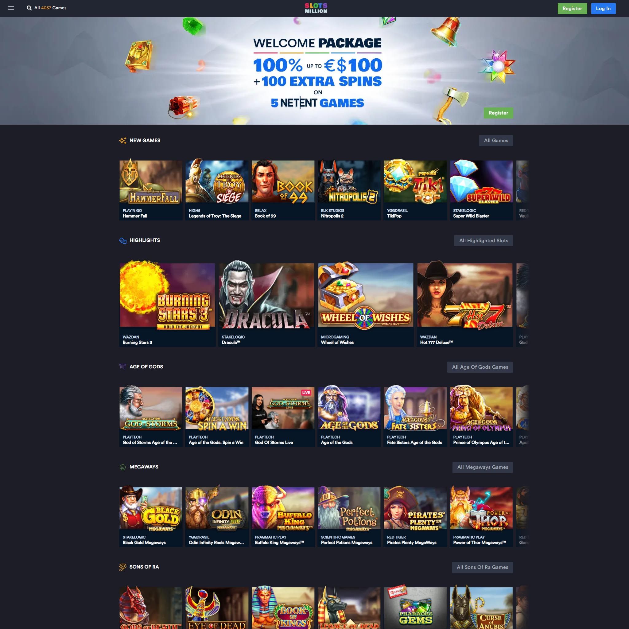 SlotsMillion Casino review by Best Netent Casino