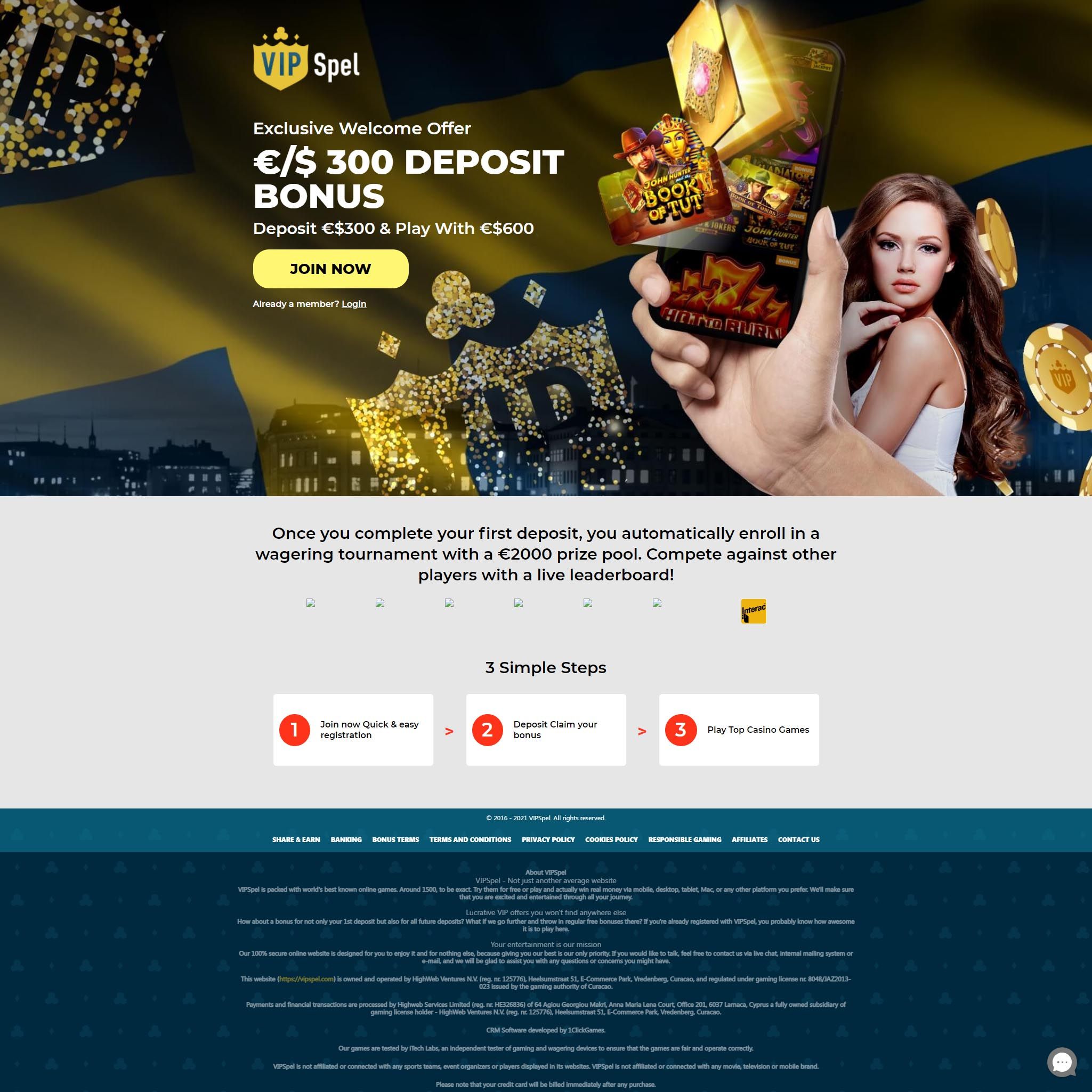 VipSpel review by Best Netent Casino