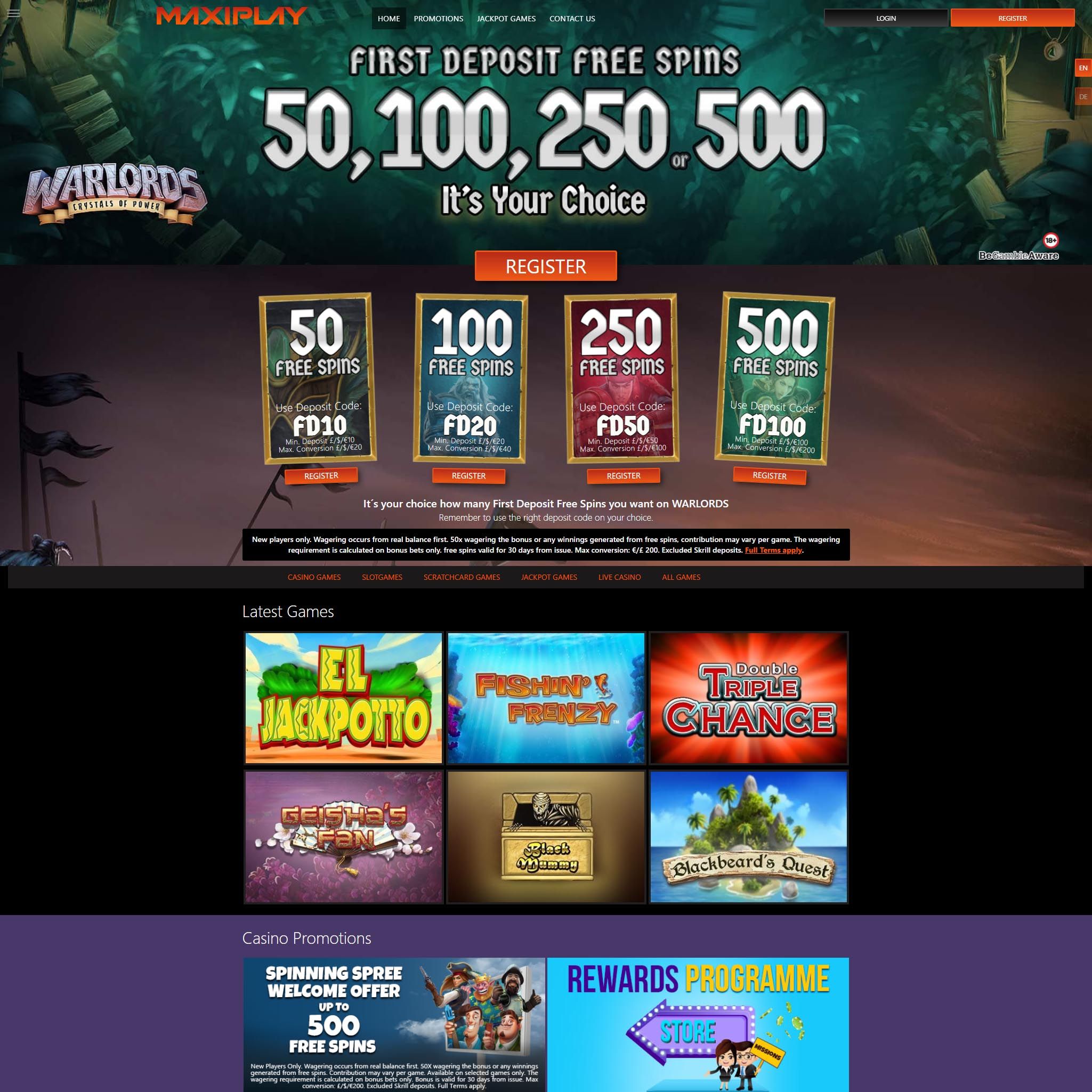 MaxiPlay Casino review by Best Netent Casino