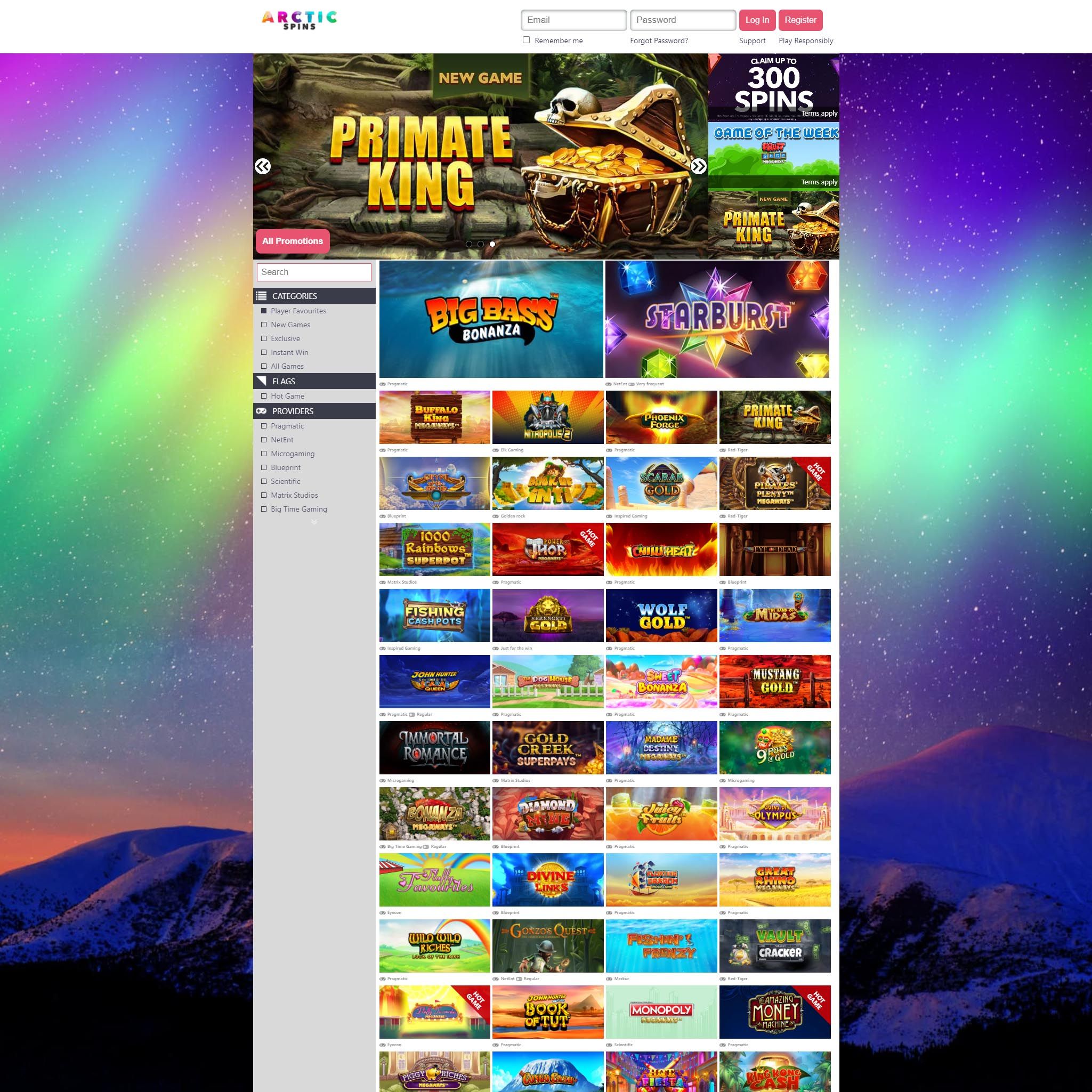 Arctic Spins Casino review by Best Netent Casino