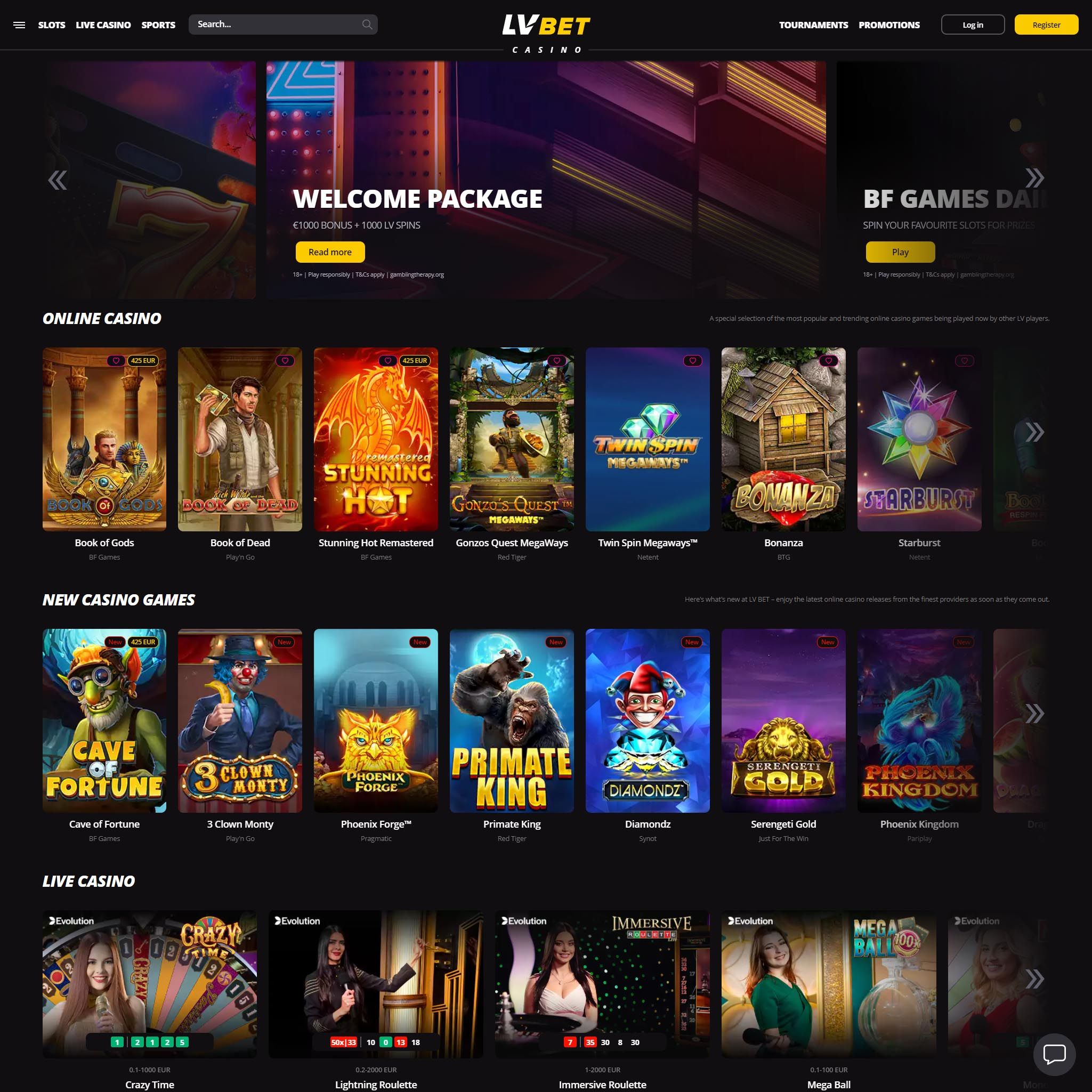 LV BET review by Best Netent Casino