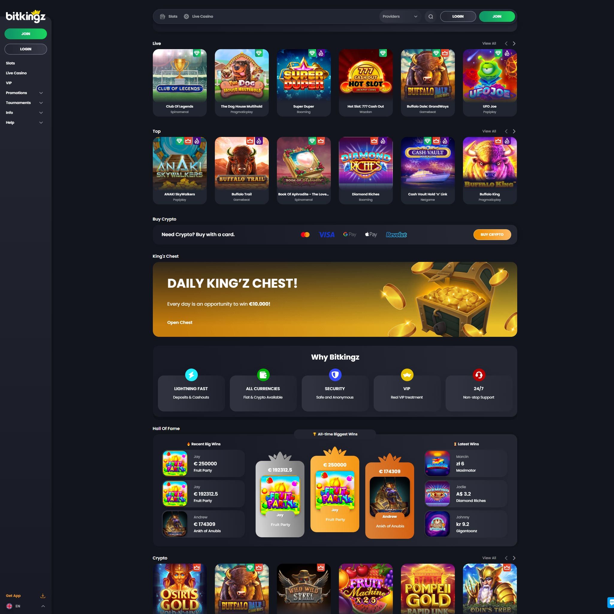 Compare Bitkingz Casino and choose the best online casino Bitkingz Casino review by Best Netent Casino