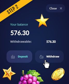 leovegas withdrawals UI