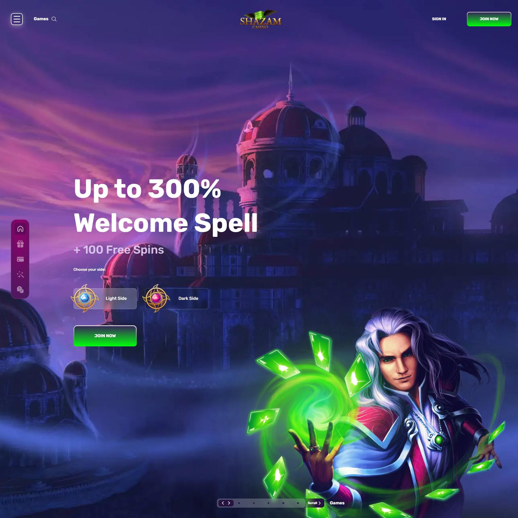 Shazam Casino review by Best Netent Casino