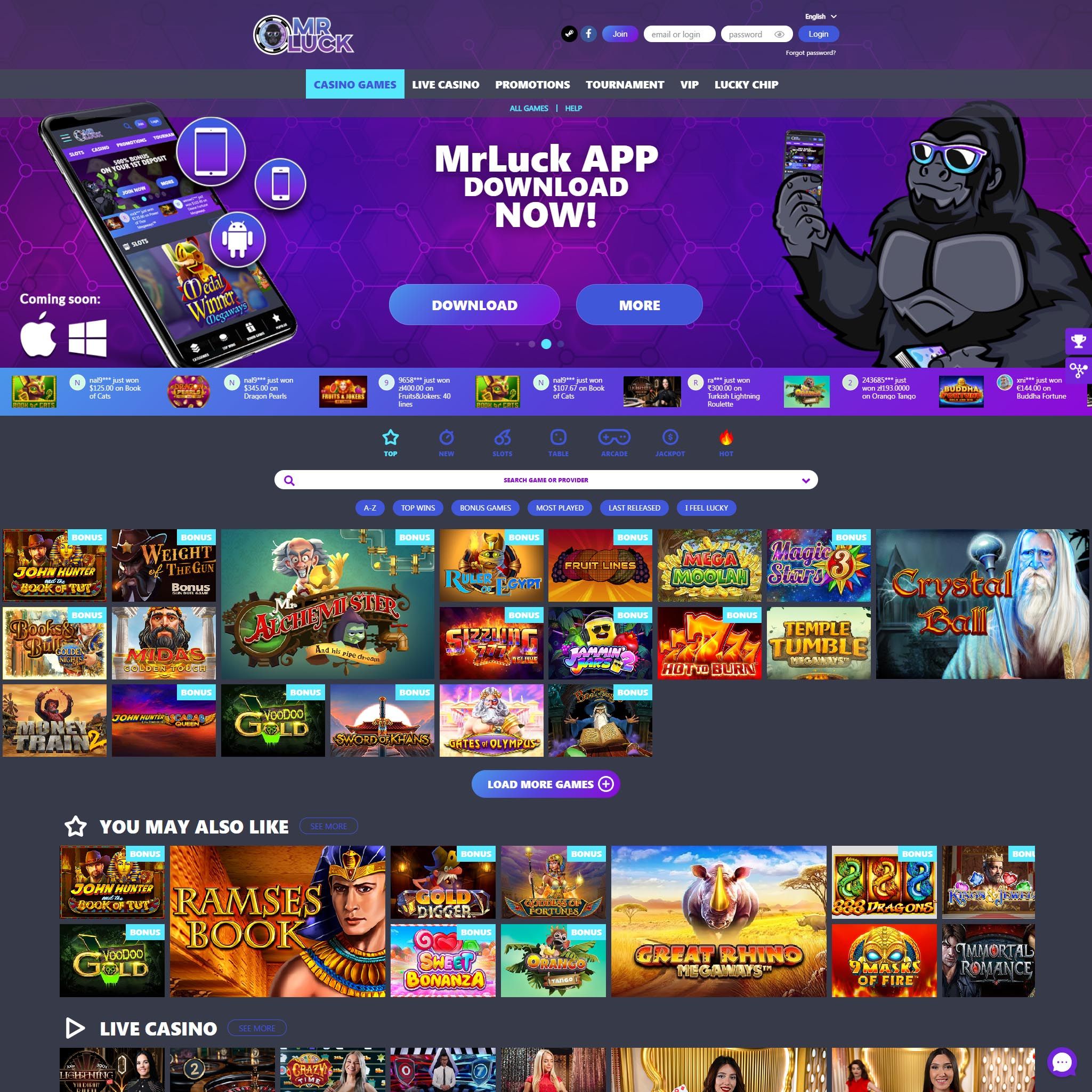MrLuck Casino review by Best Netent Casino