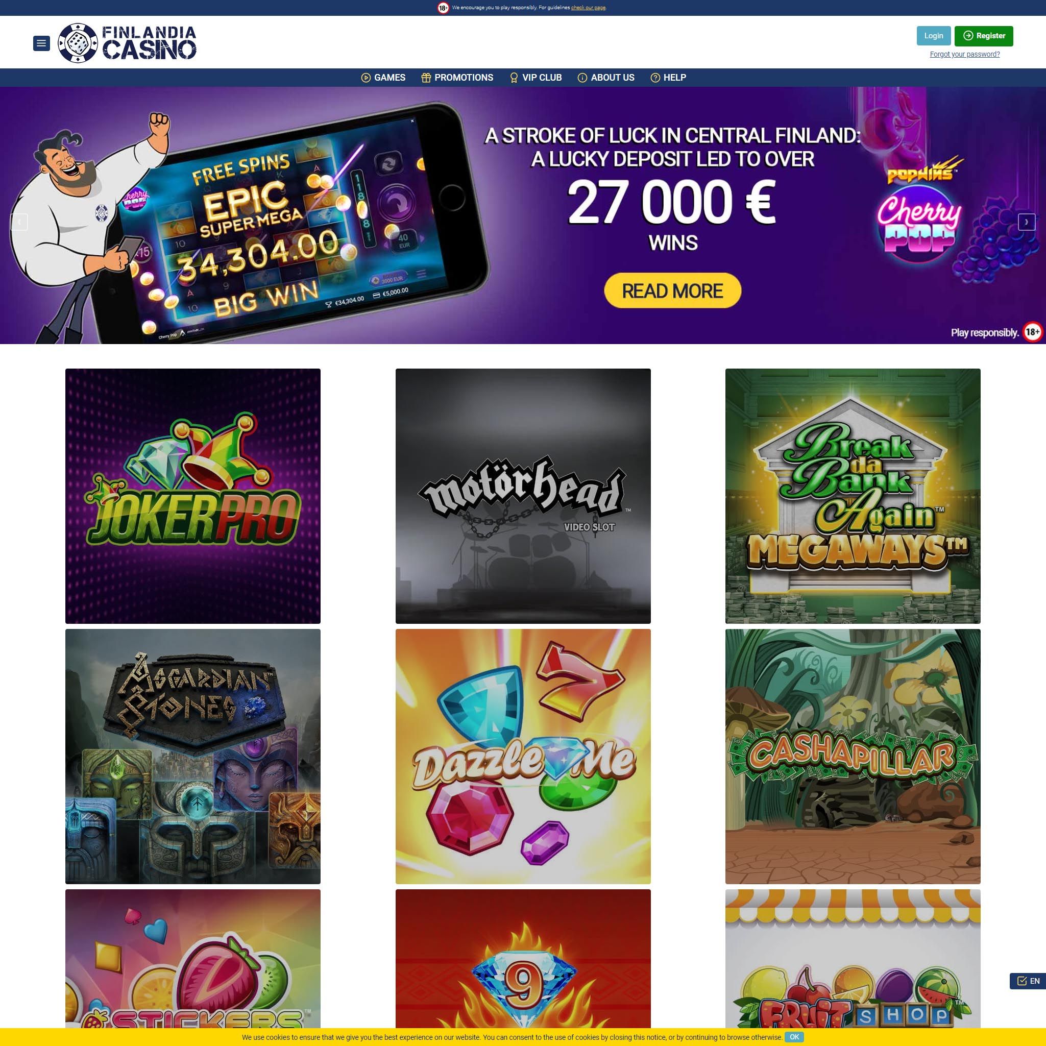 Finlandia Casino review by Best Netent Casino