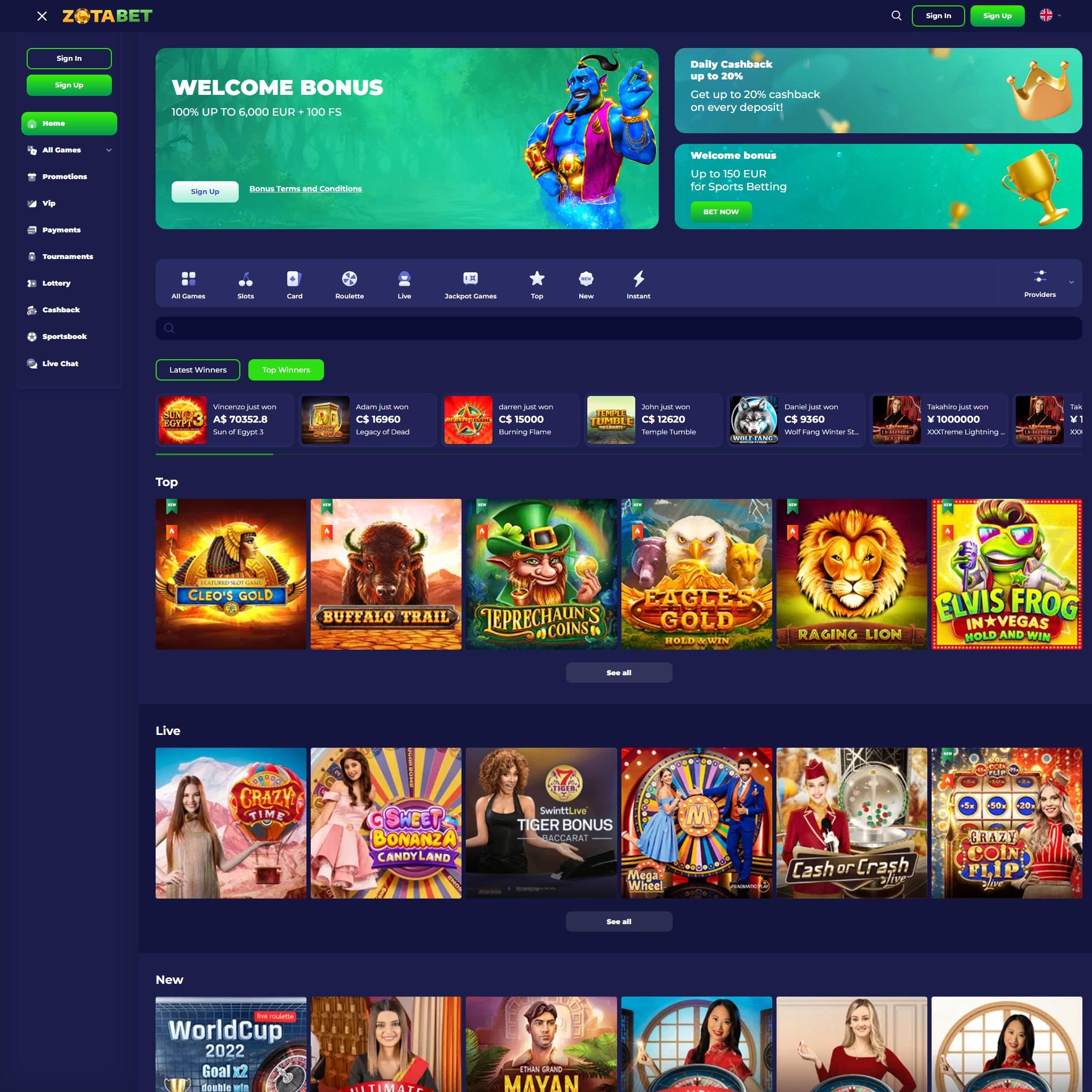 Zotabet review by Best Netent Casino