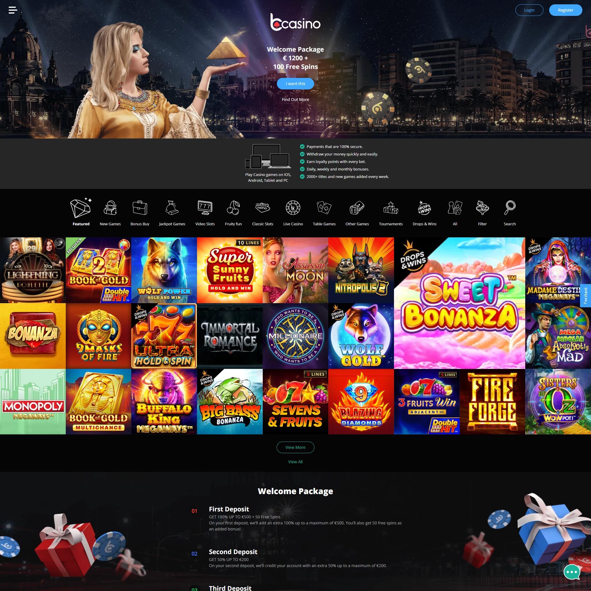 bCasino review by Best Netent Casino