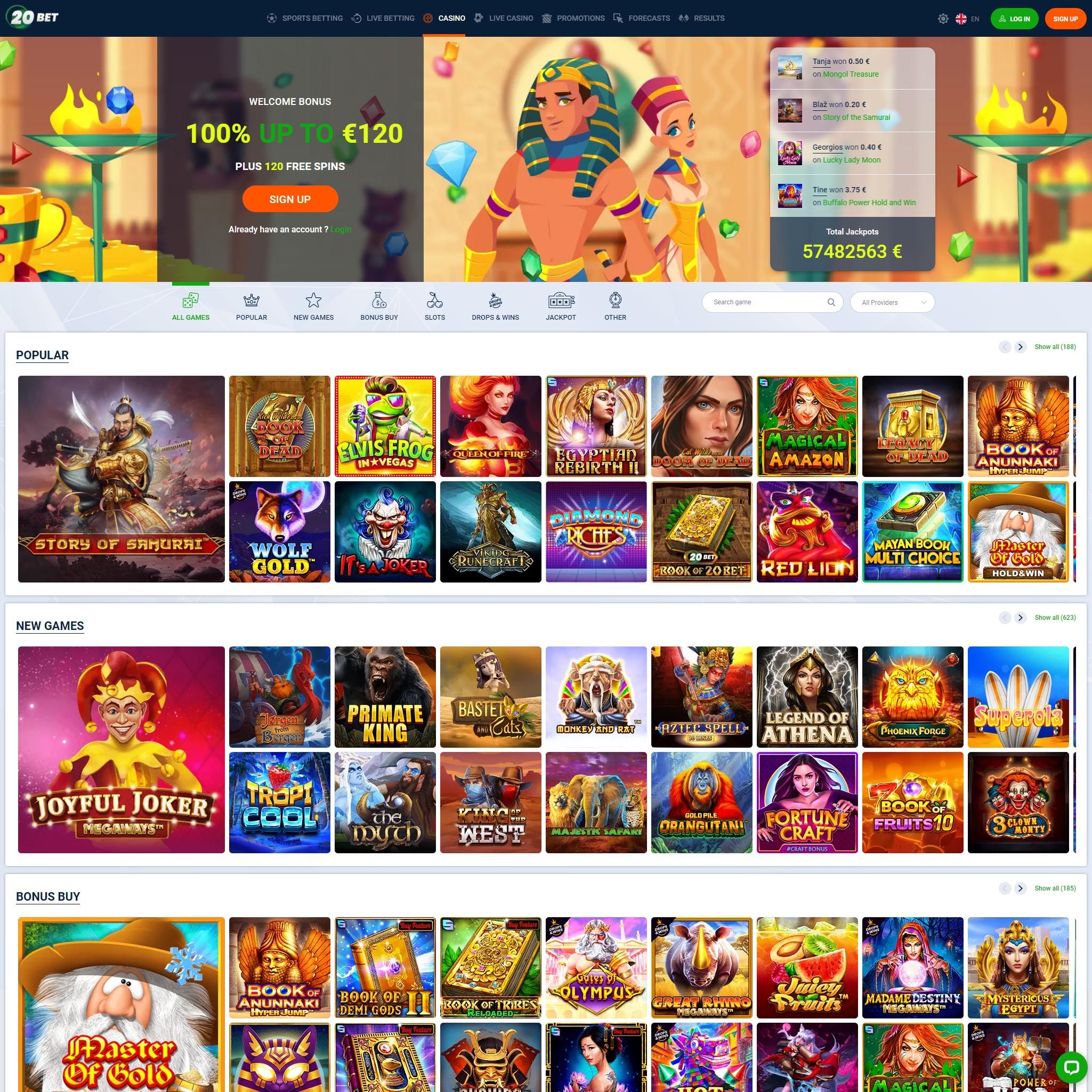 20bet review by Best Netent Casino