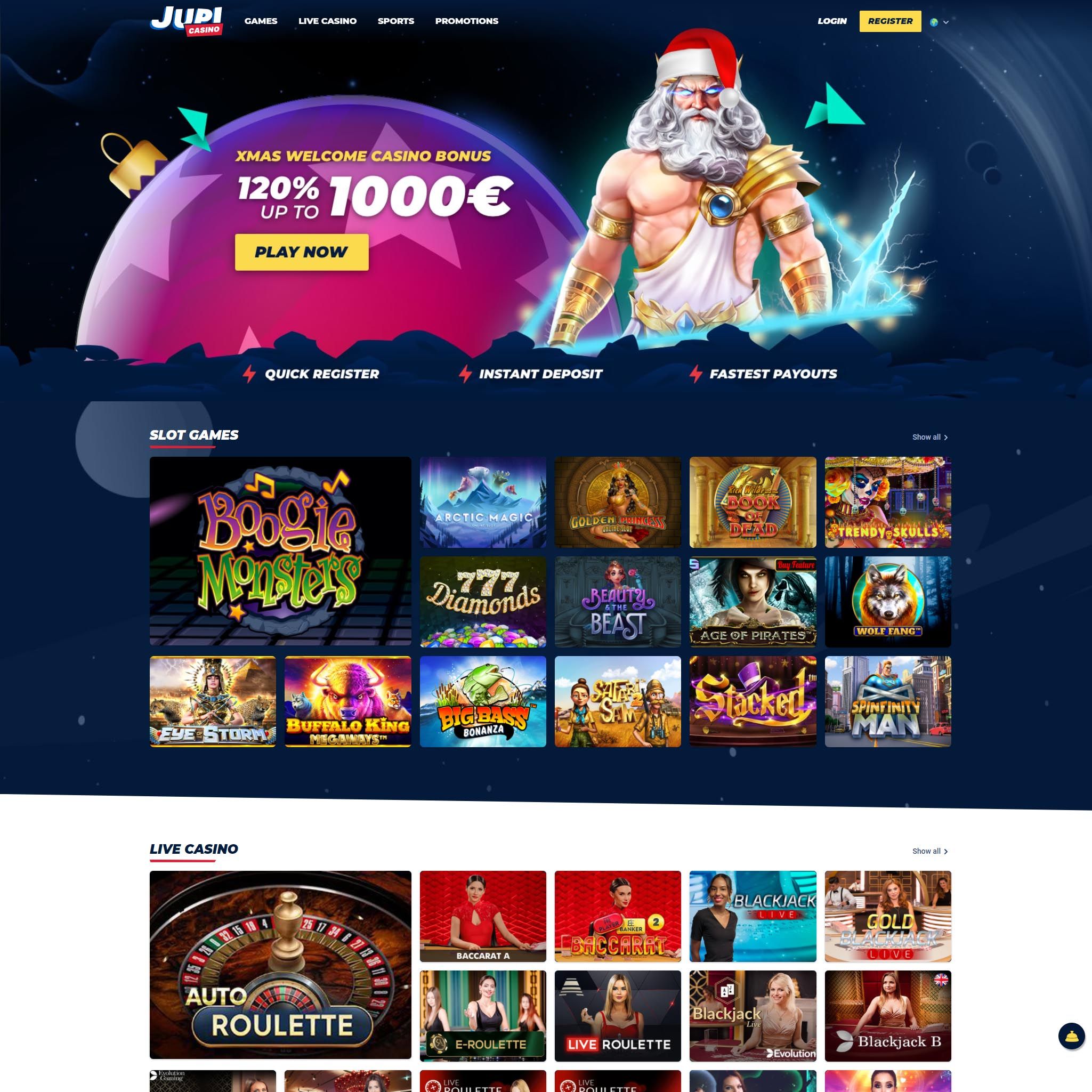 Jupi Casino review by Best Netent Casino