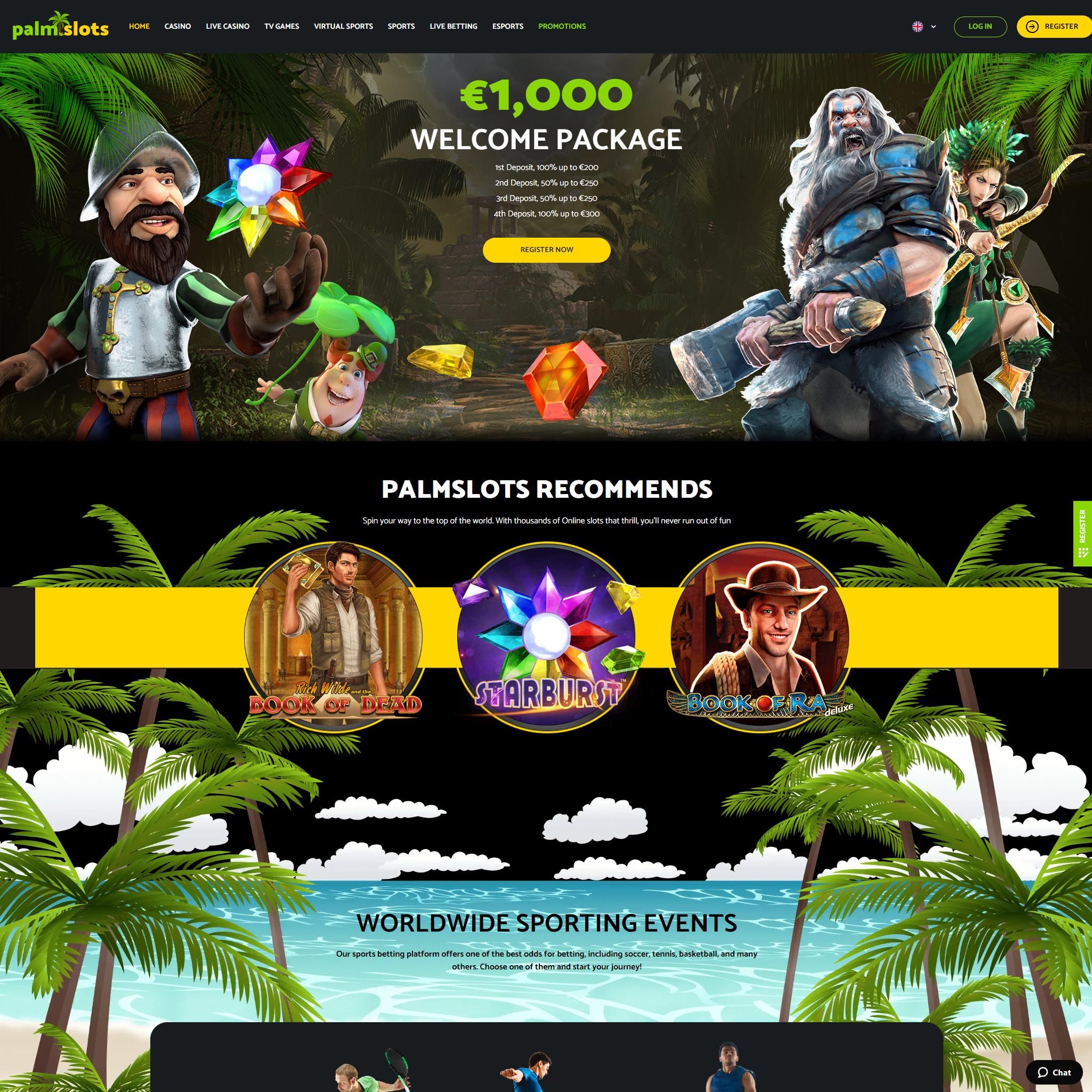 PalmSlots review by Best Netent Casino