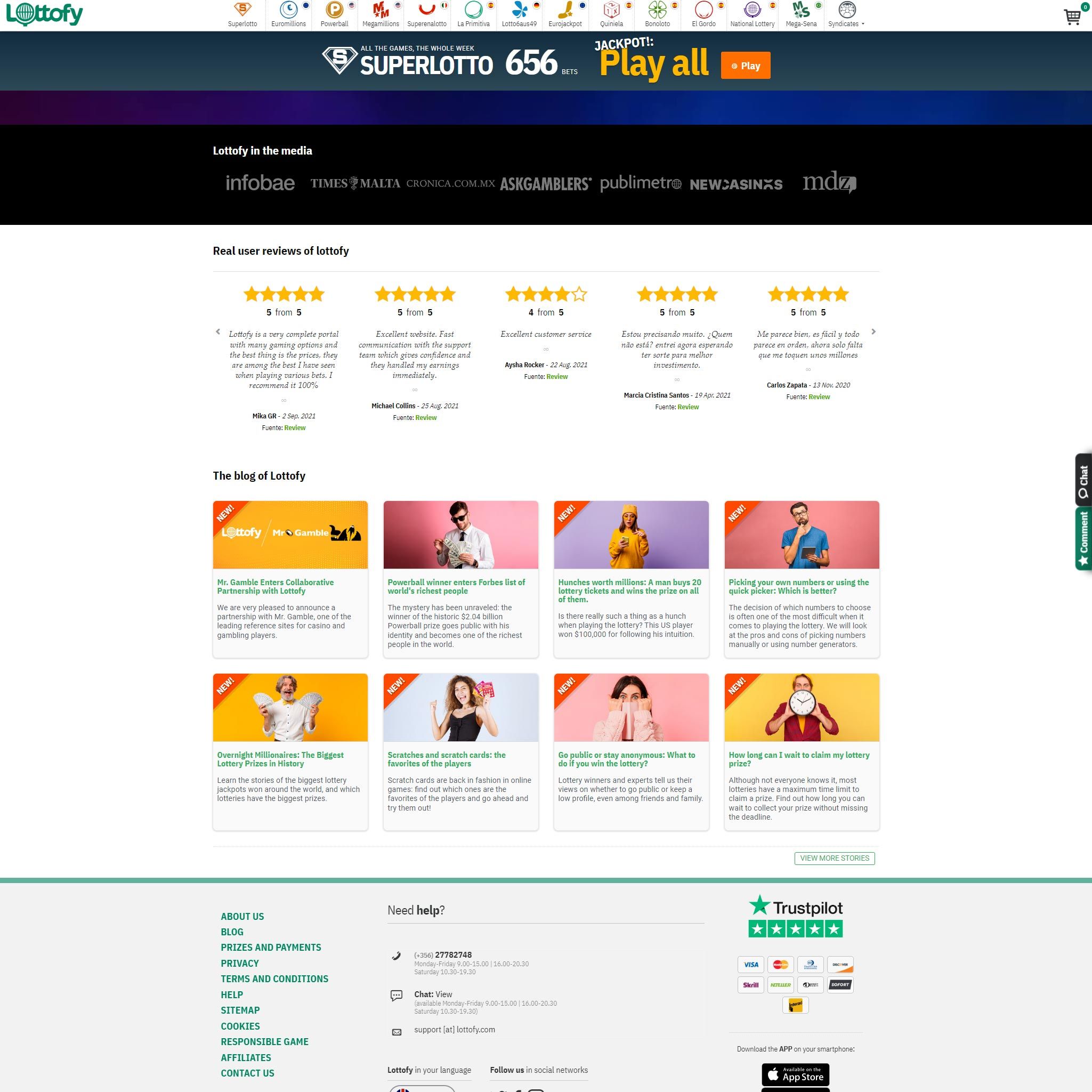 Lottofy Casino review by Best Netent Casino