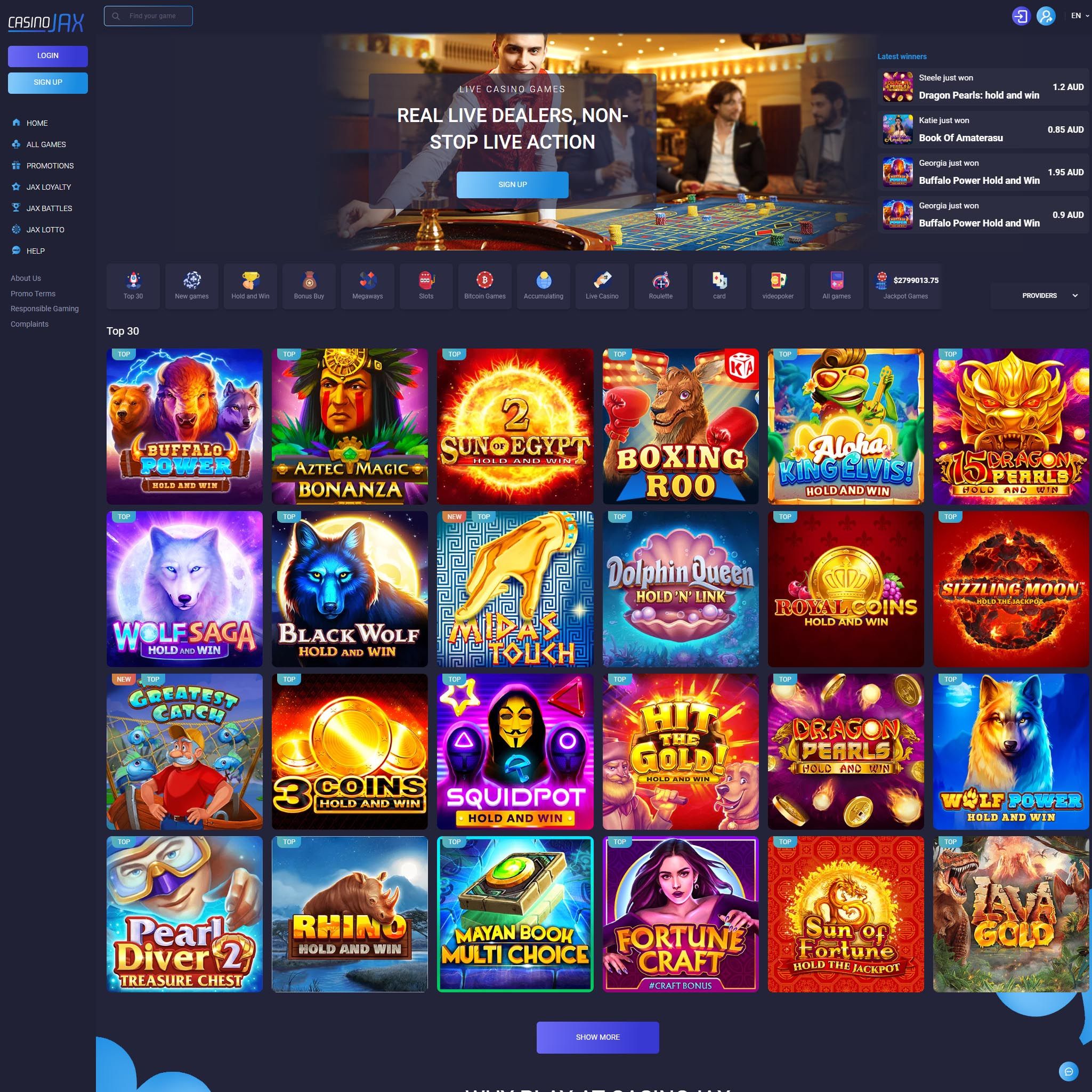 CasinoJAX review by Best Netent Casino