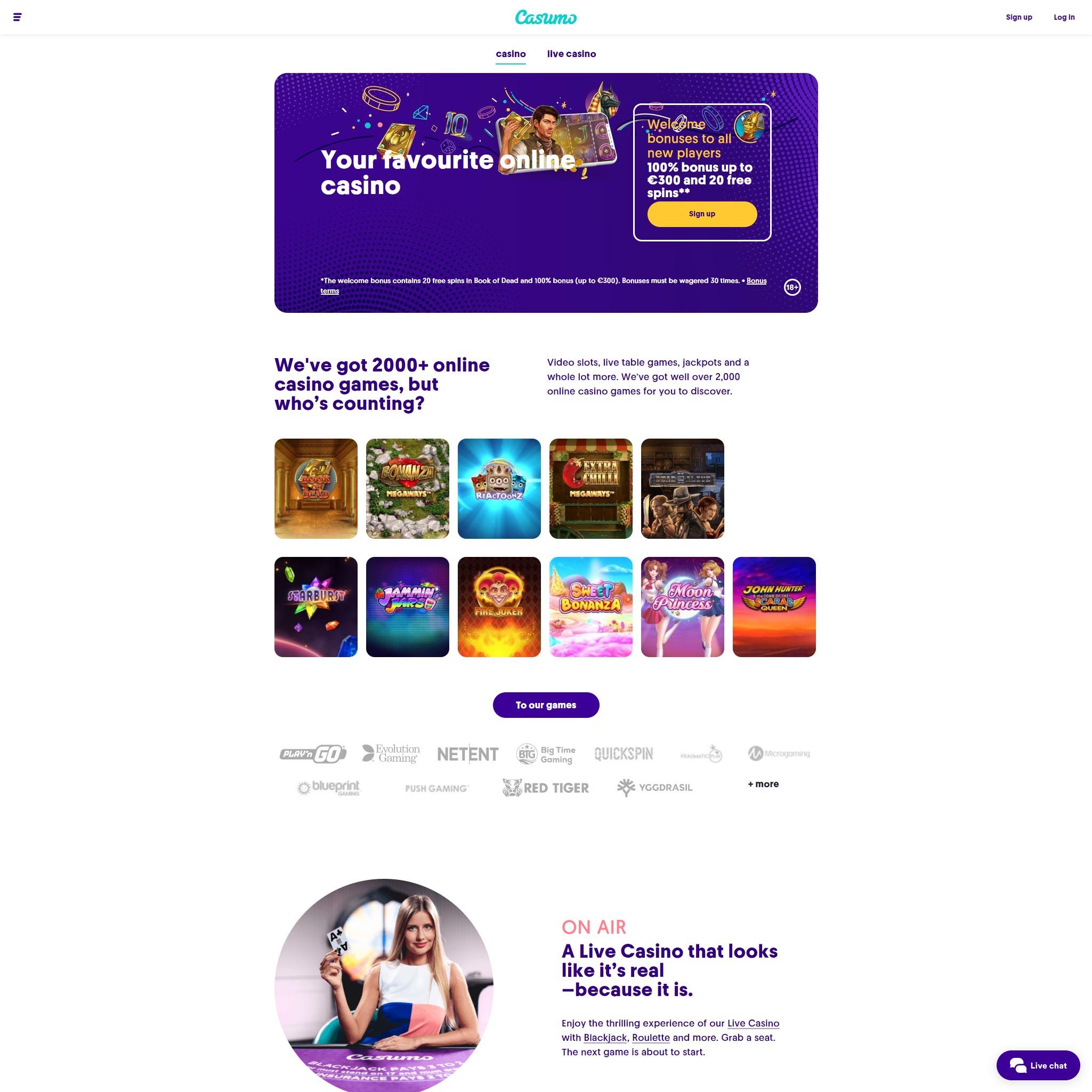 Casumo review by Best Netent Casino