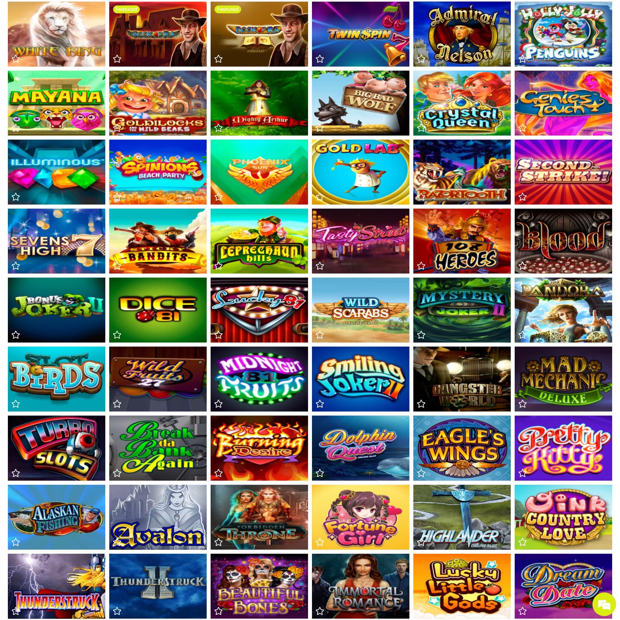 Maximalwins full games catalogue