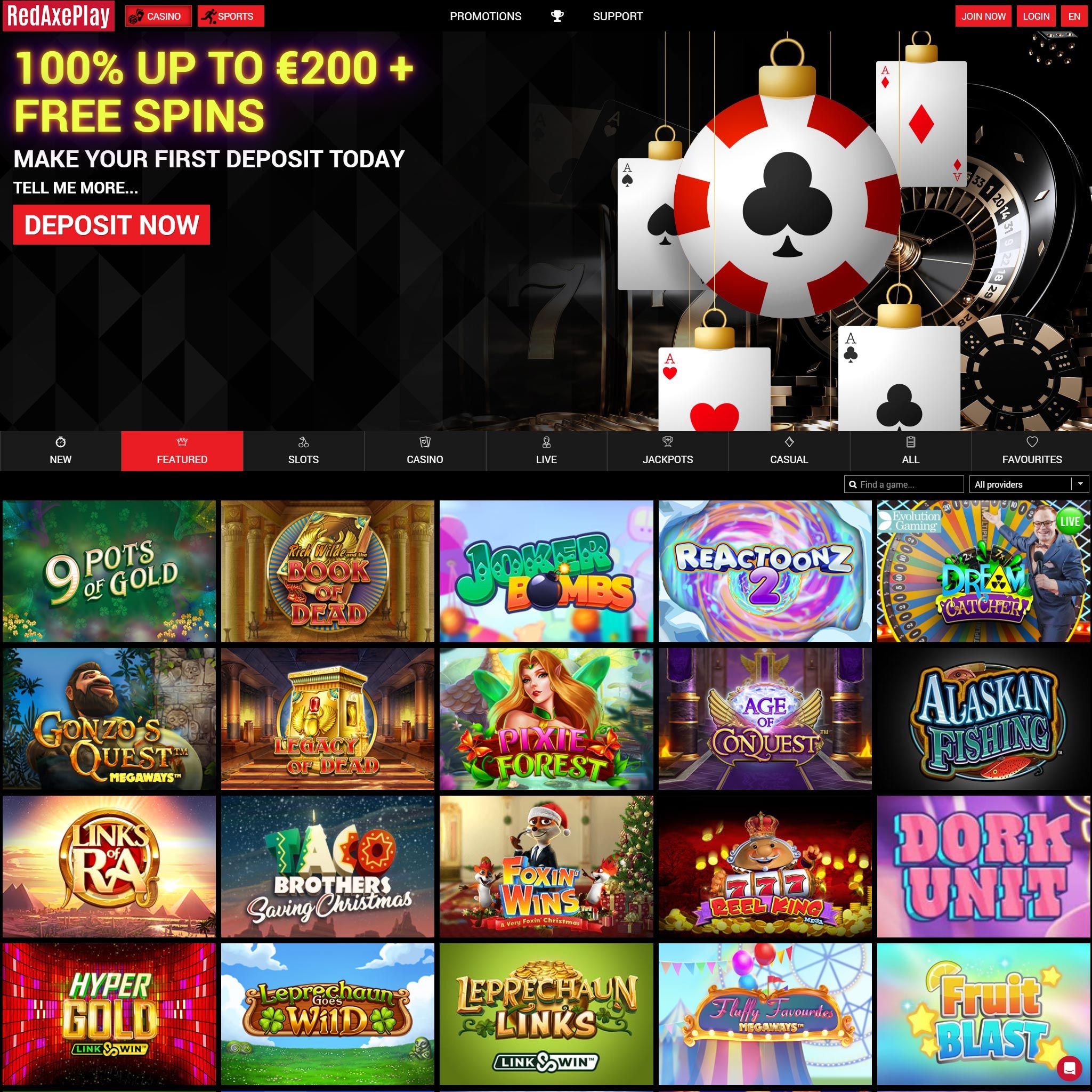 RedAxePlay Casino review by Best Netent Casino