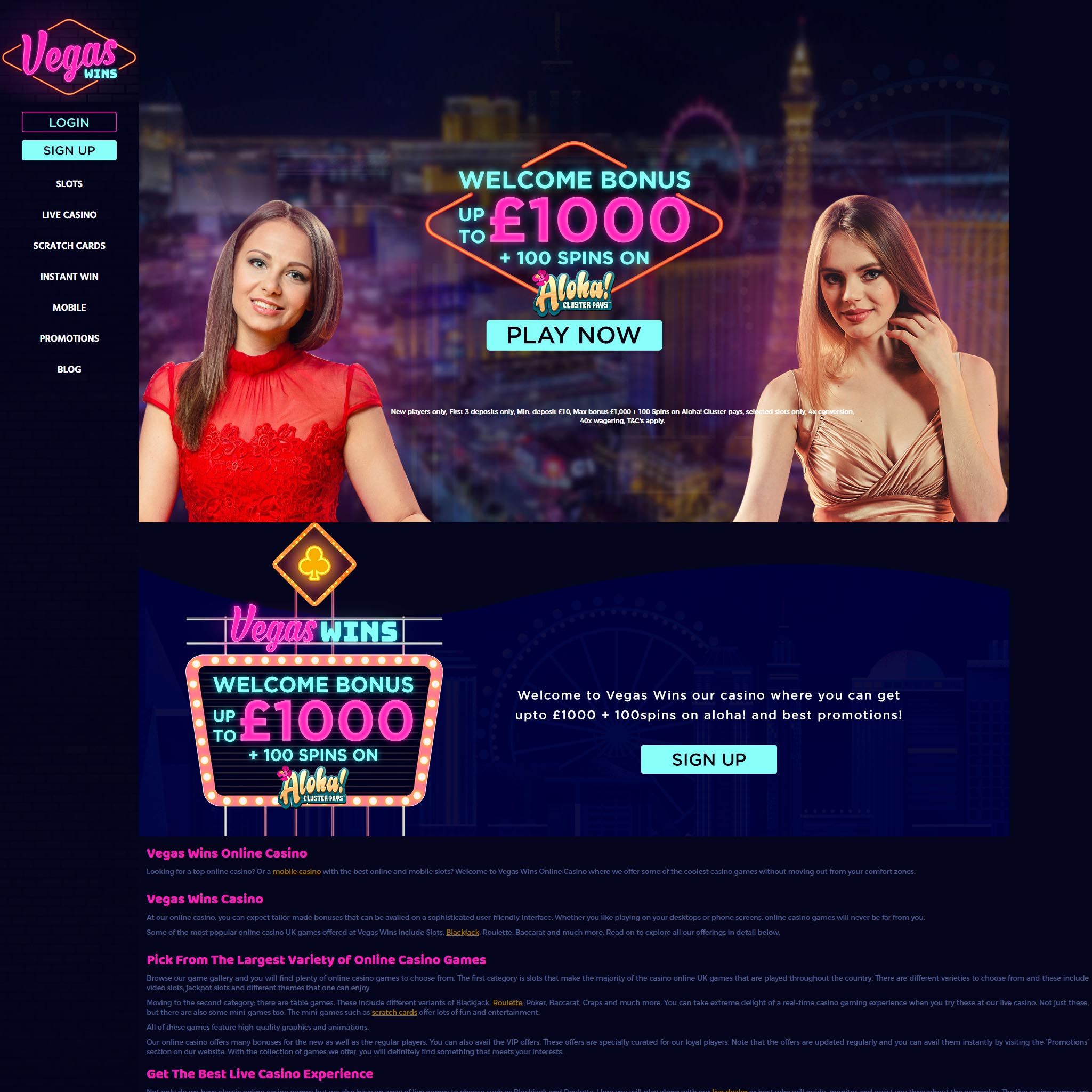 Vegas Wins review by Best Netent Casino