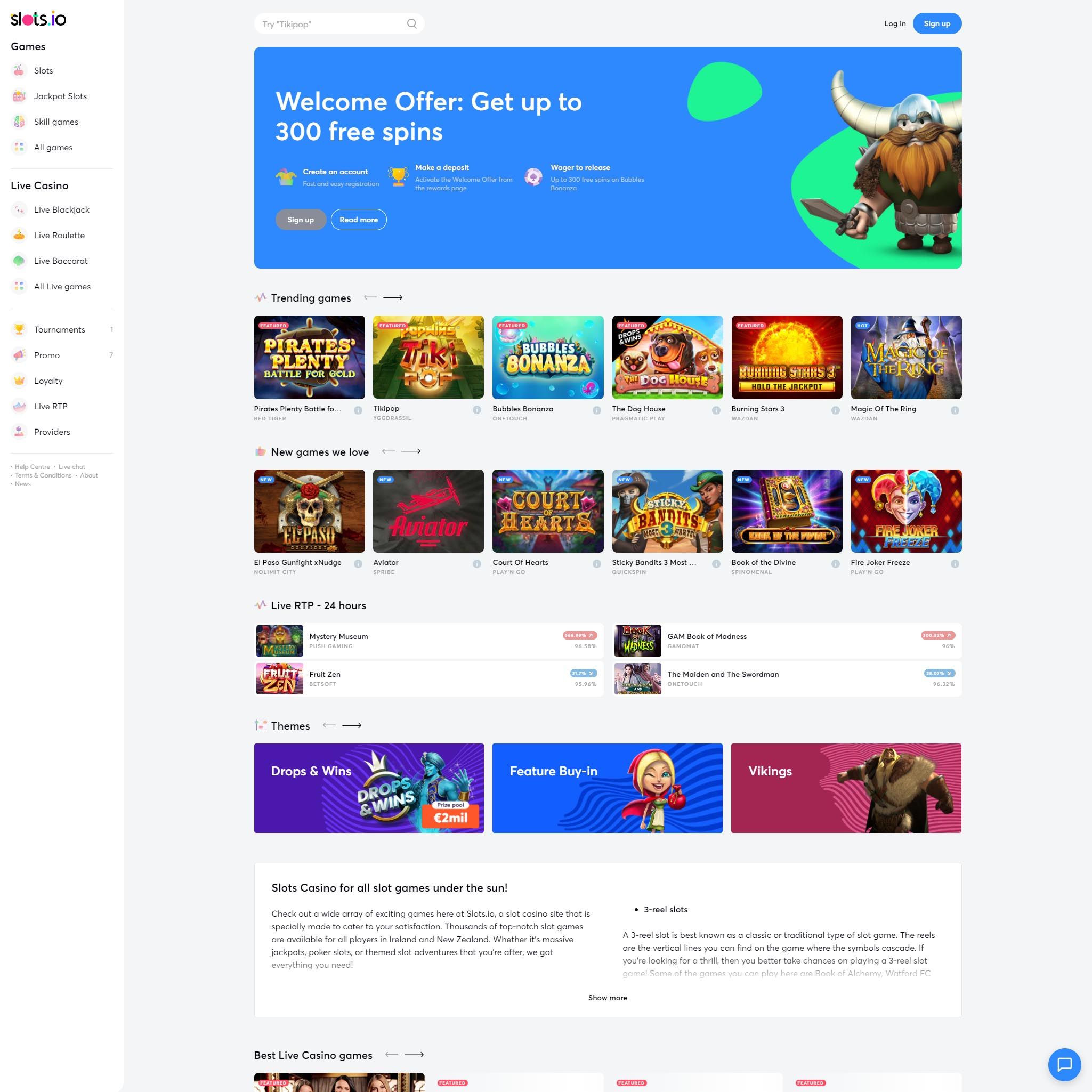 Slots.io review by Best Netent Casino