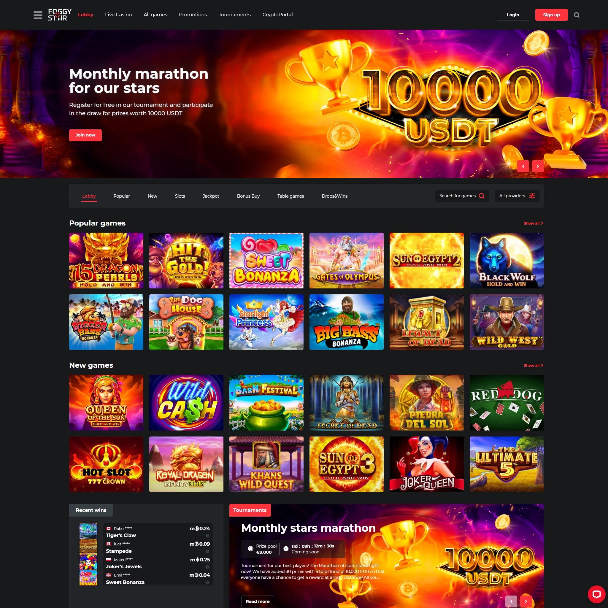 Foggystar Casino review by Best Netent Casino