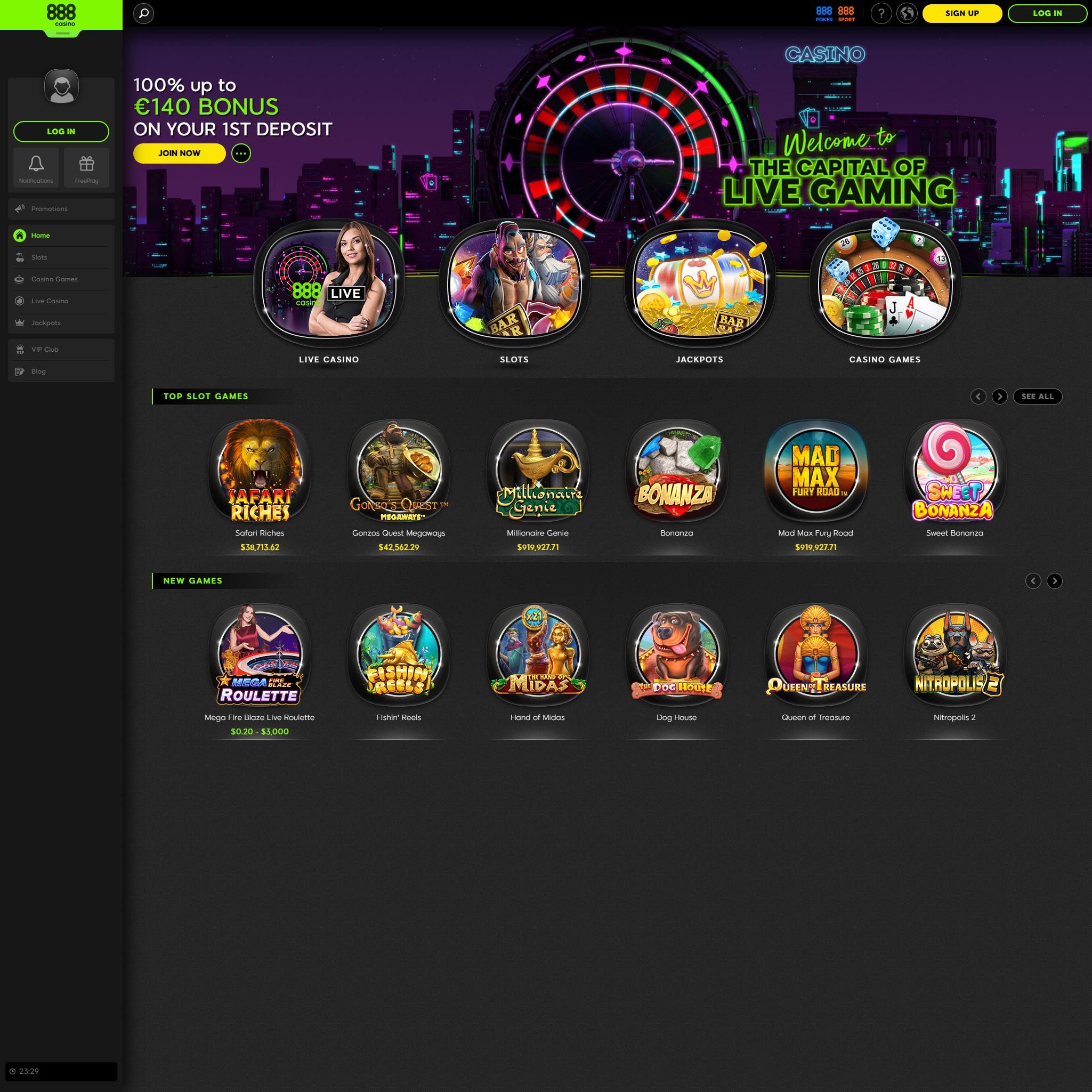 888 Casino review by Best Netent Casino
