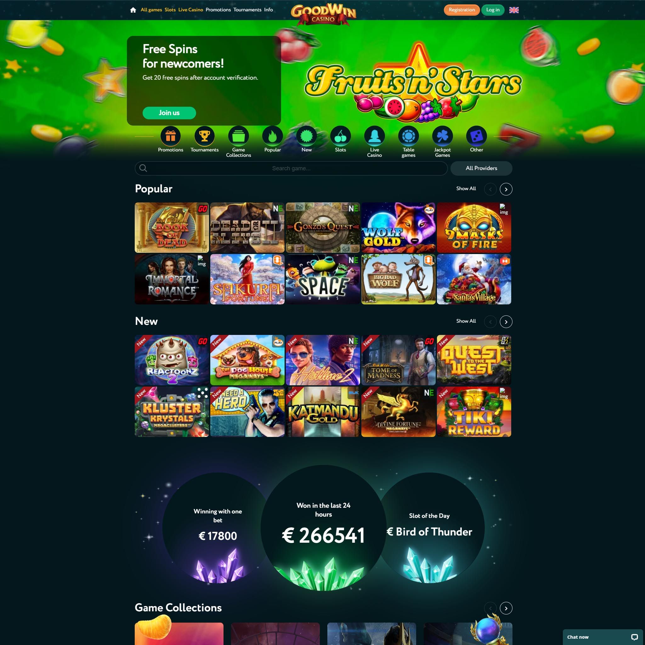 Goodwin Casino review by Best Netent Casino