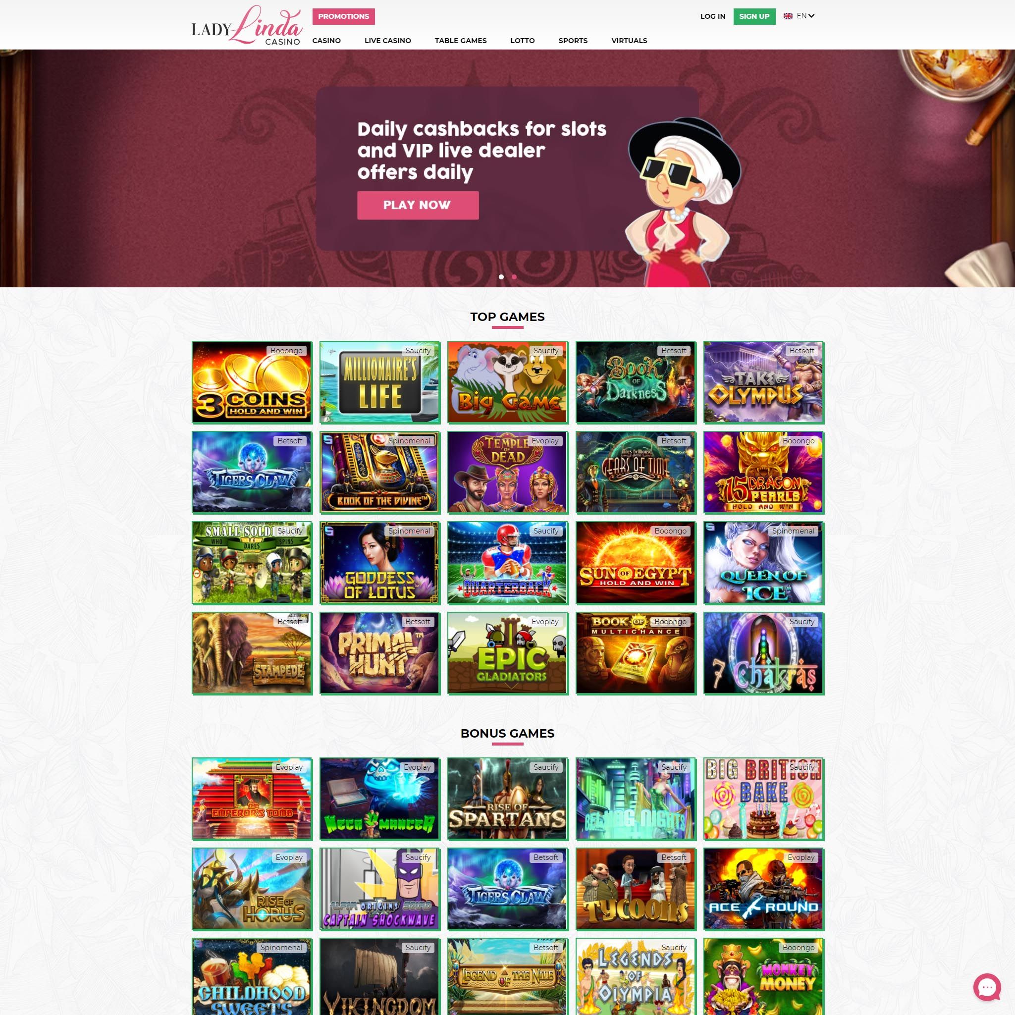 LadyLinda Casino review by Best Netent Casino